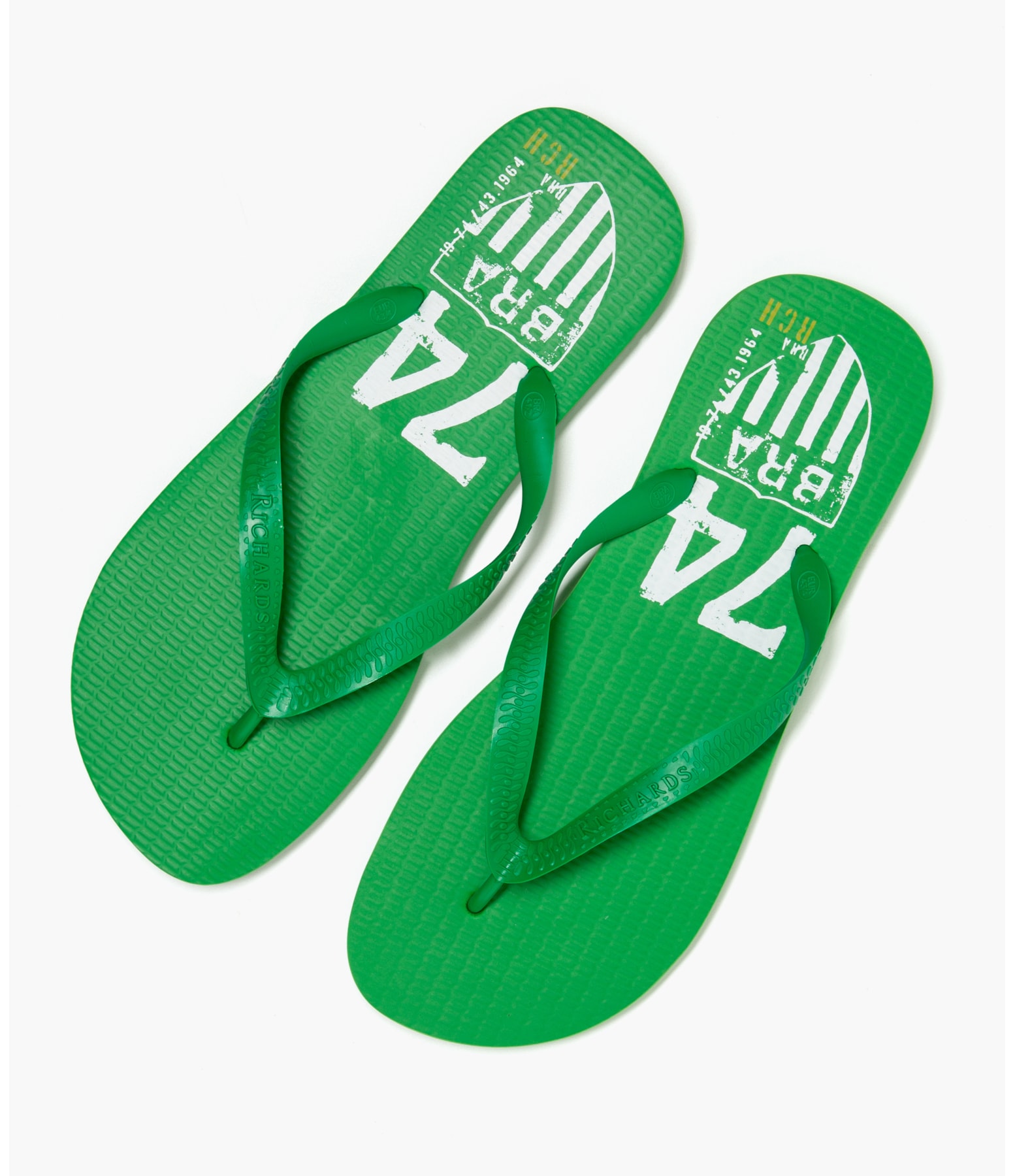Chinelo Brasao Verde Bandeira