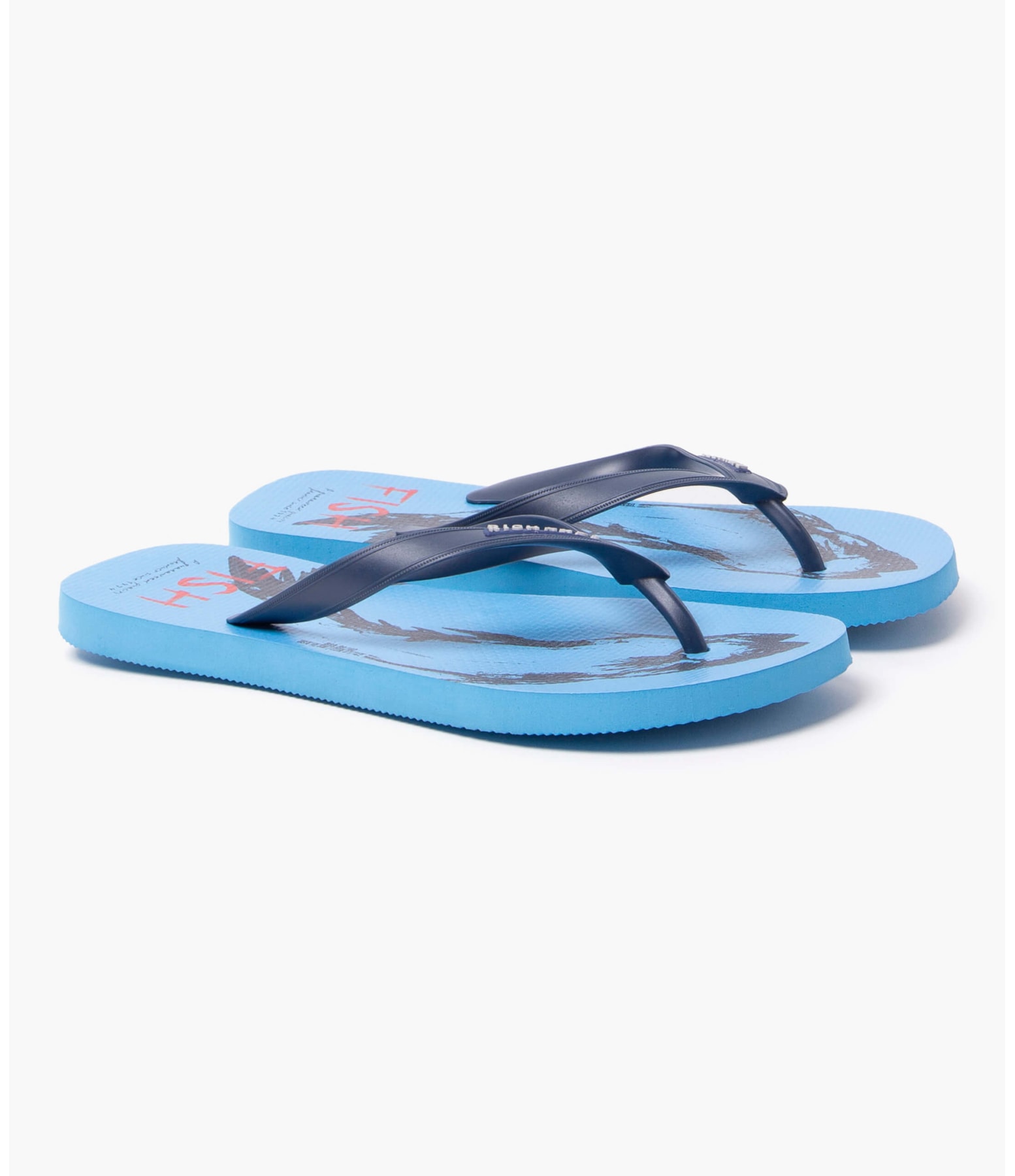 Chinelo Luna Rch Azul Piscina