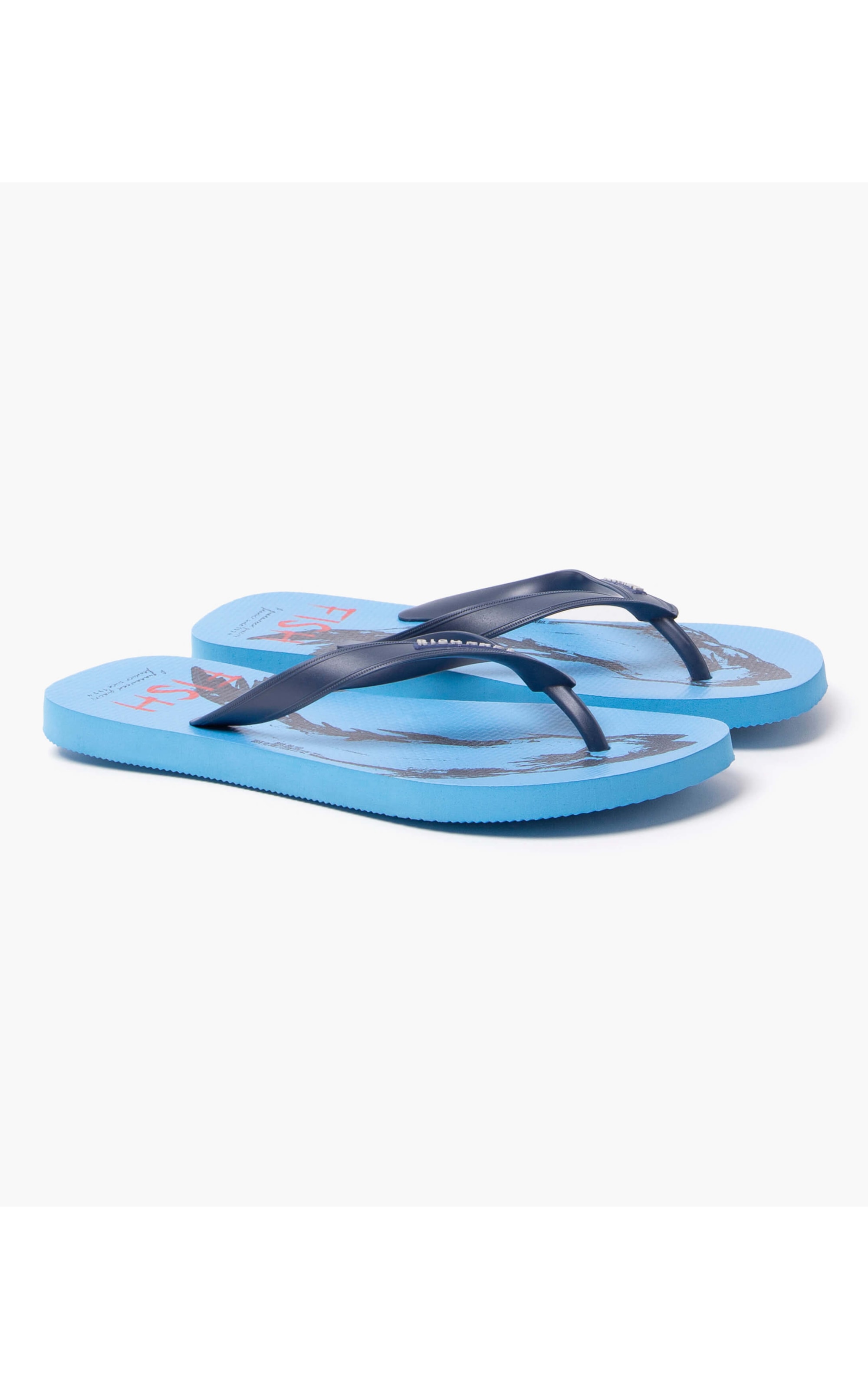 Chinelo Luna Rch Azul Piscina