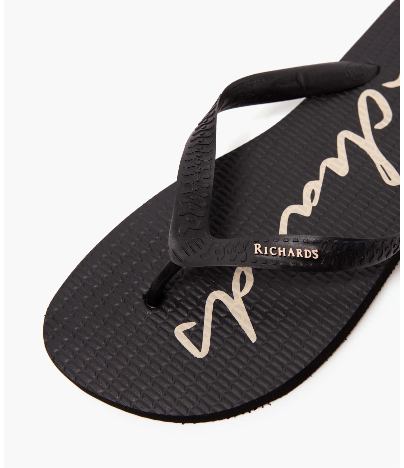 Chinelo Manuscrito Rch  Preto