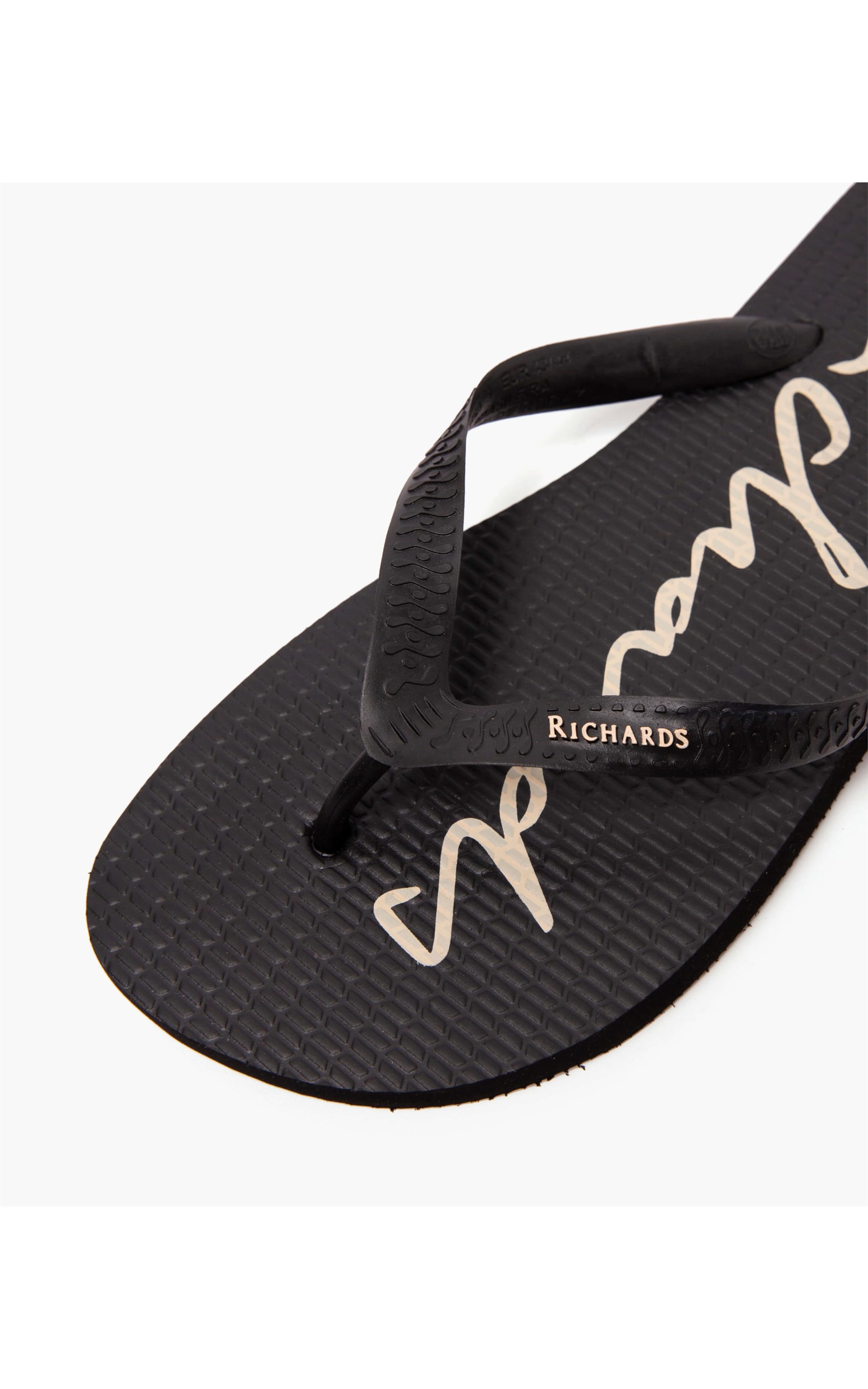 Chinelo Manuscrito Rch  Preto