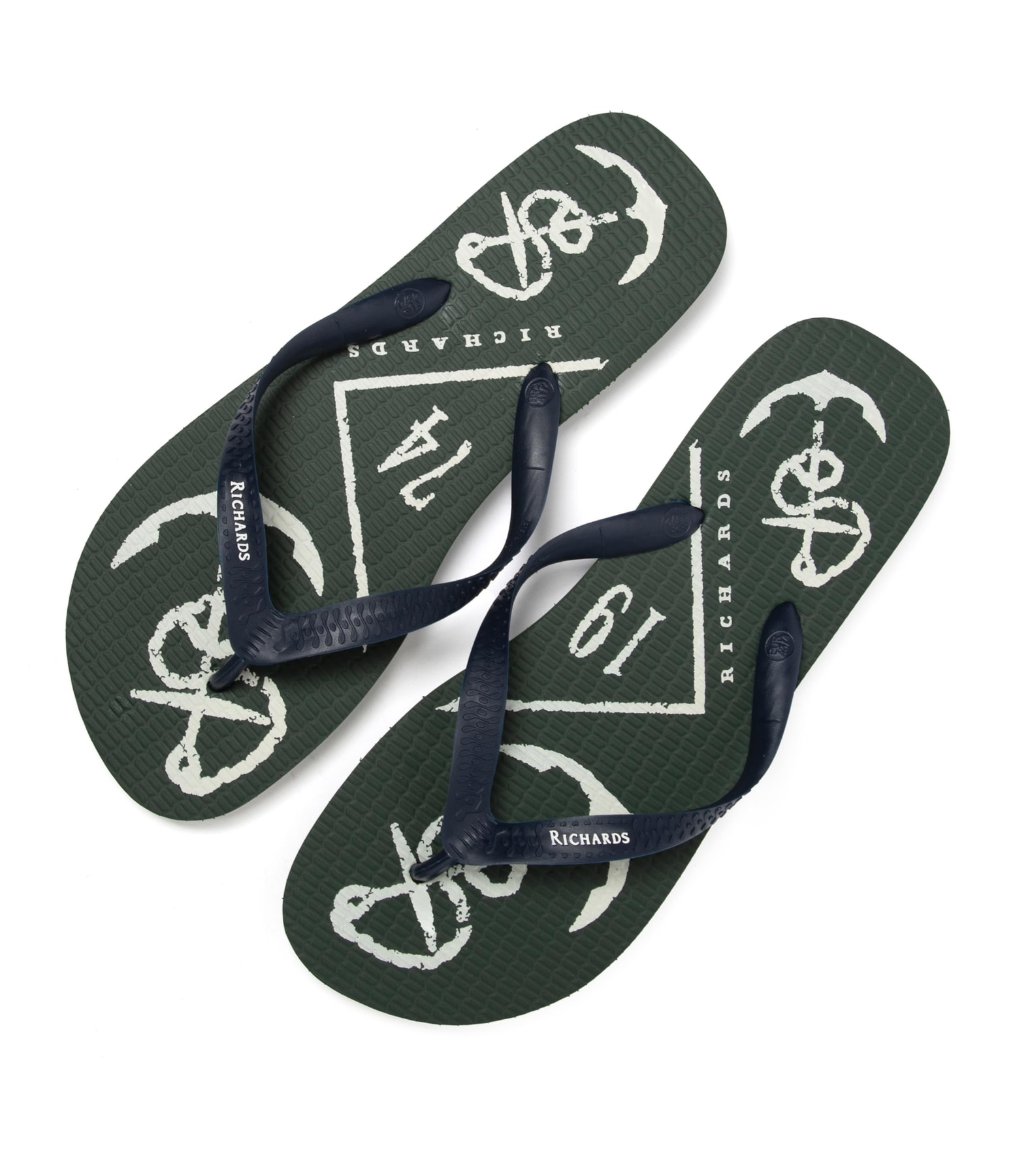  Chinelo Nautic Verde Militar