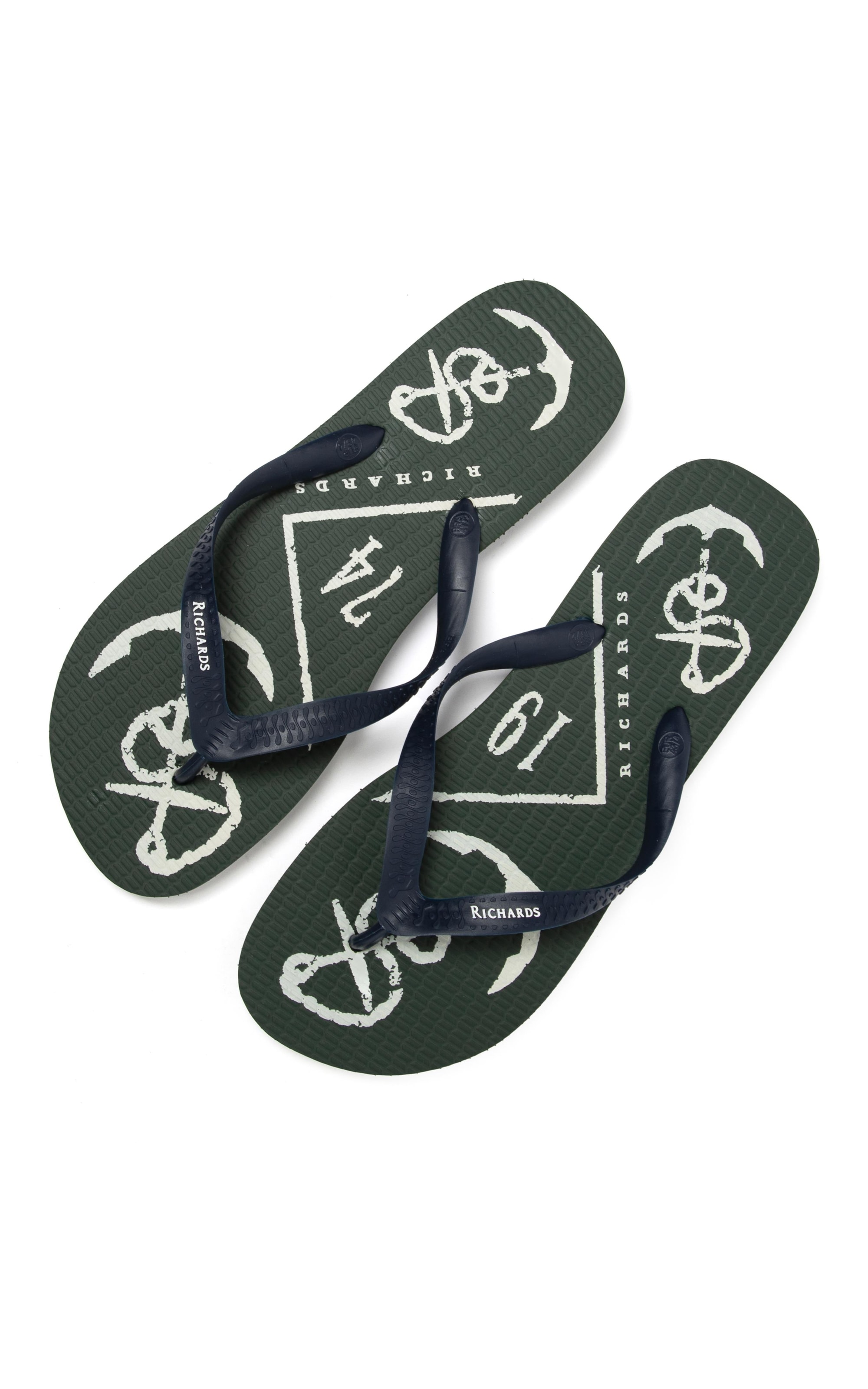  Chinelo Nautic Verde Militar