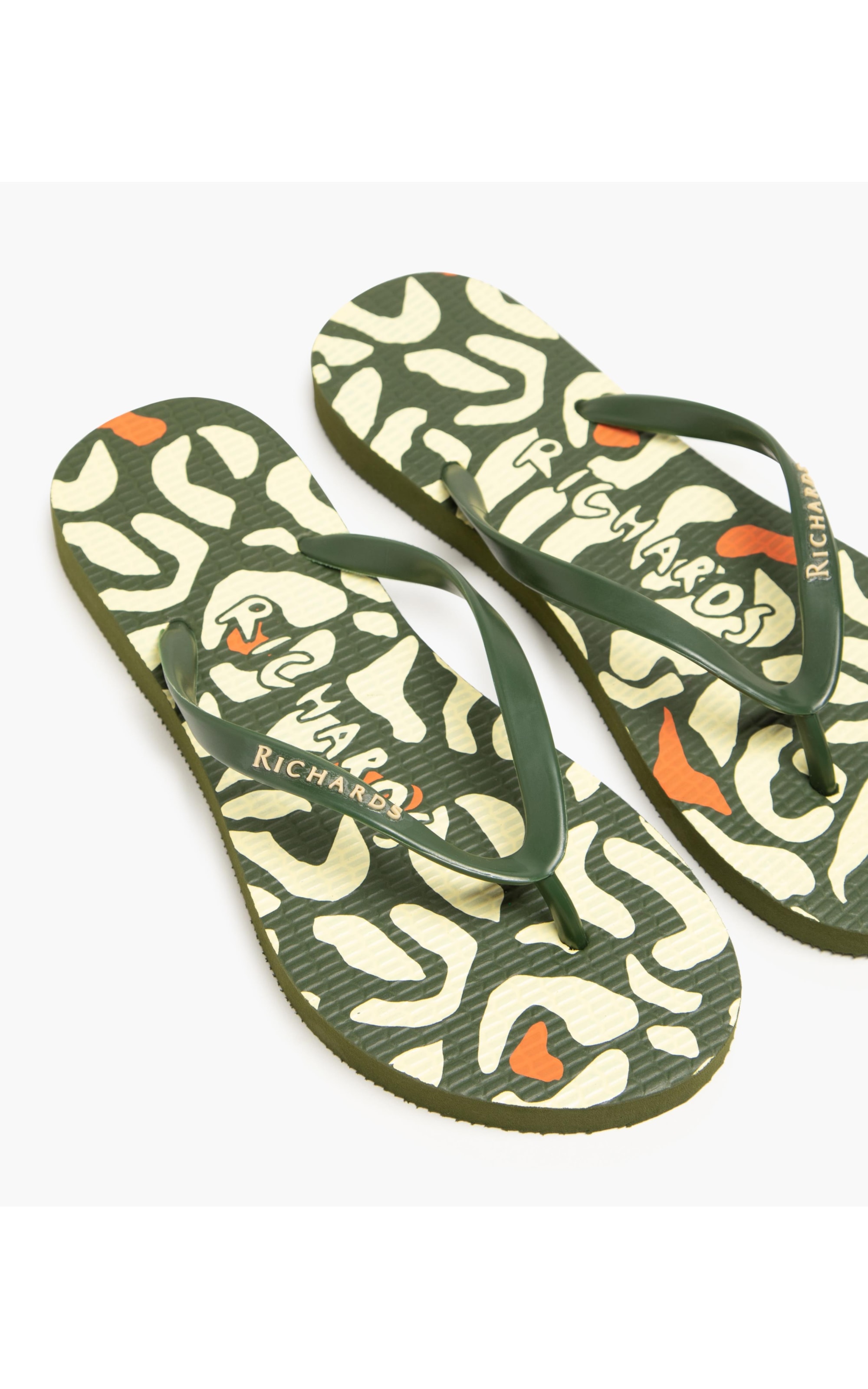 Chinelo Onça Verde Militar