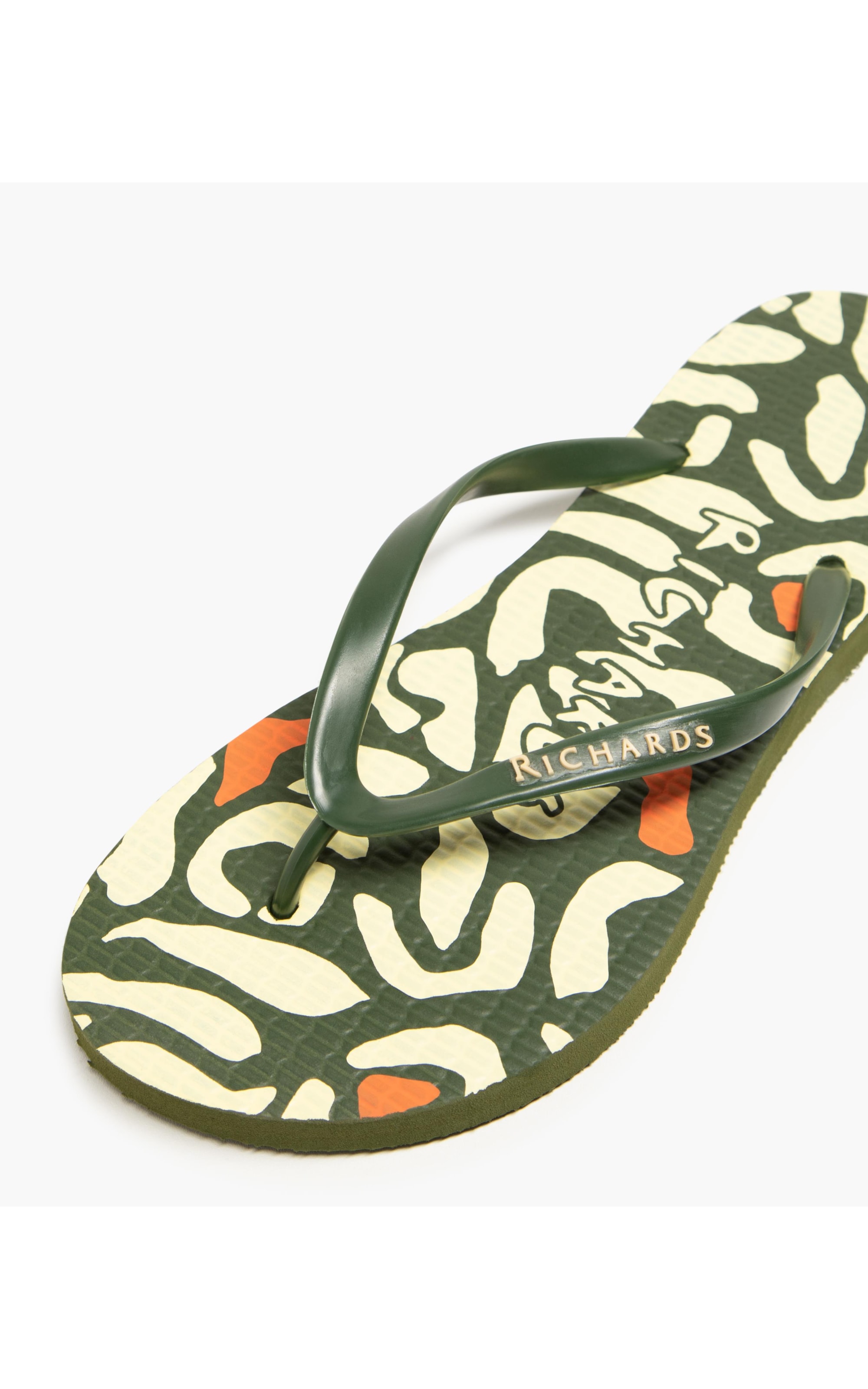 Chinelo Onça Verde Militar