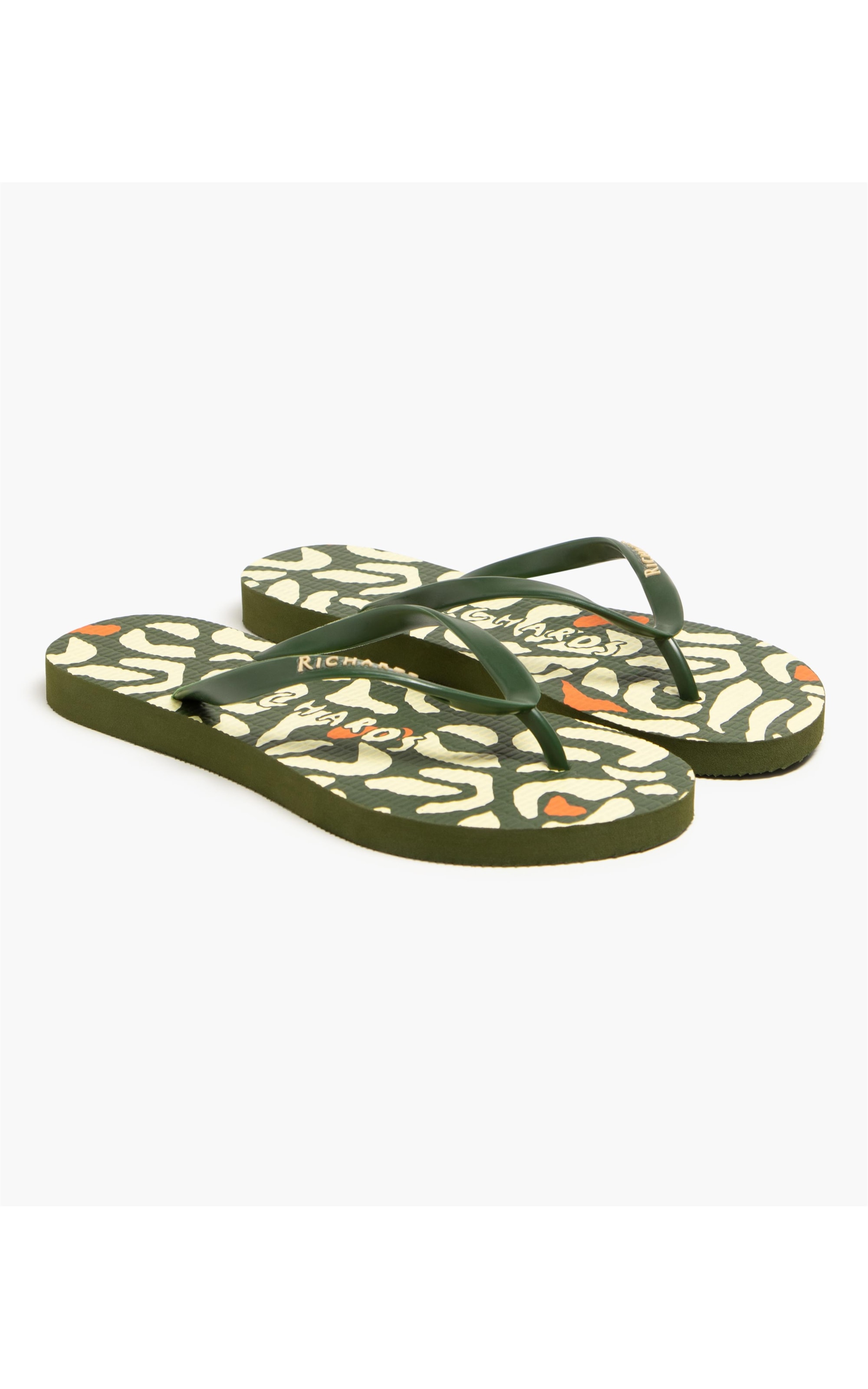 Chinelo Onça Verde Militar