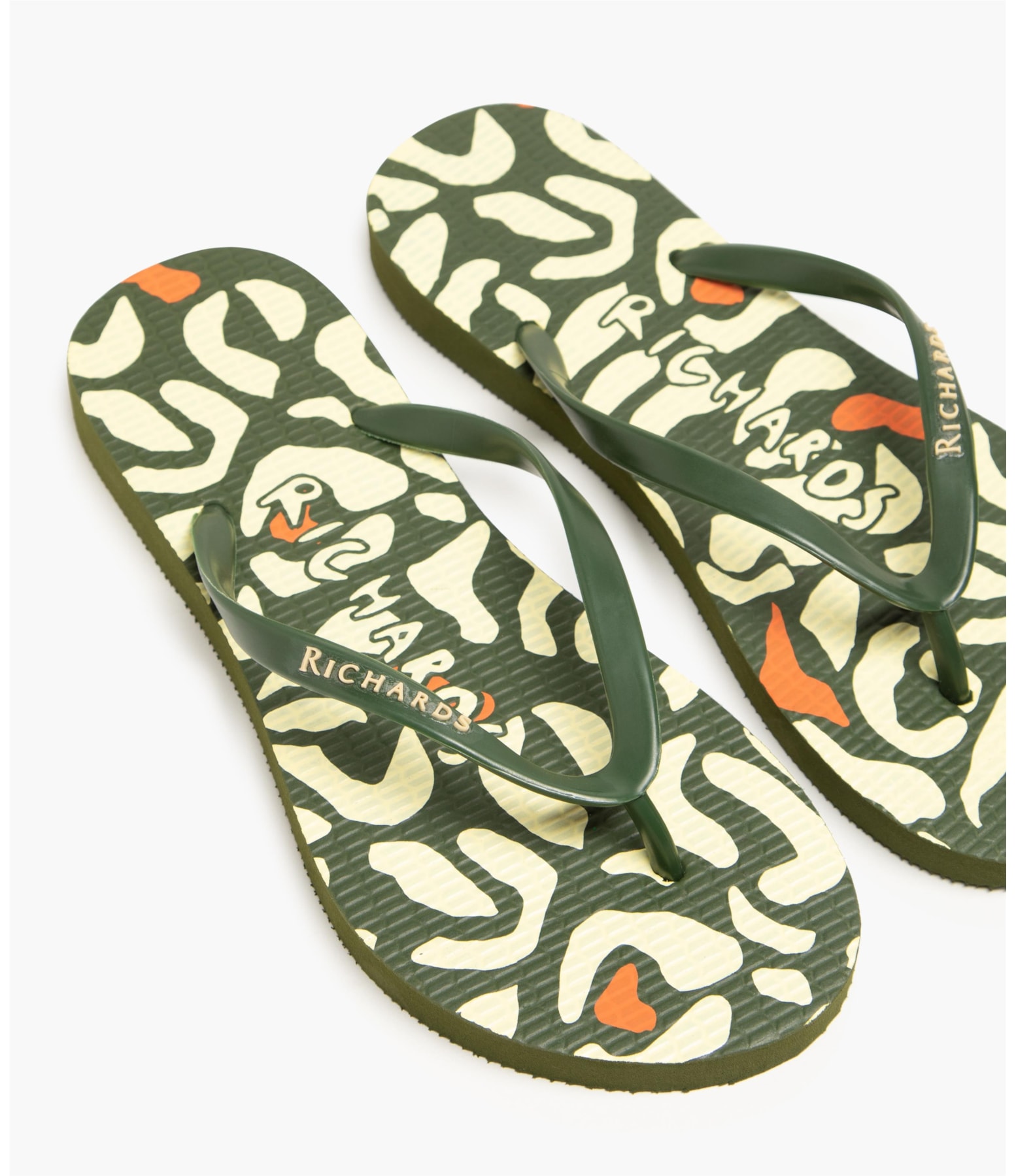 Chinelo Onça Verde Militar