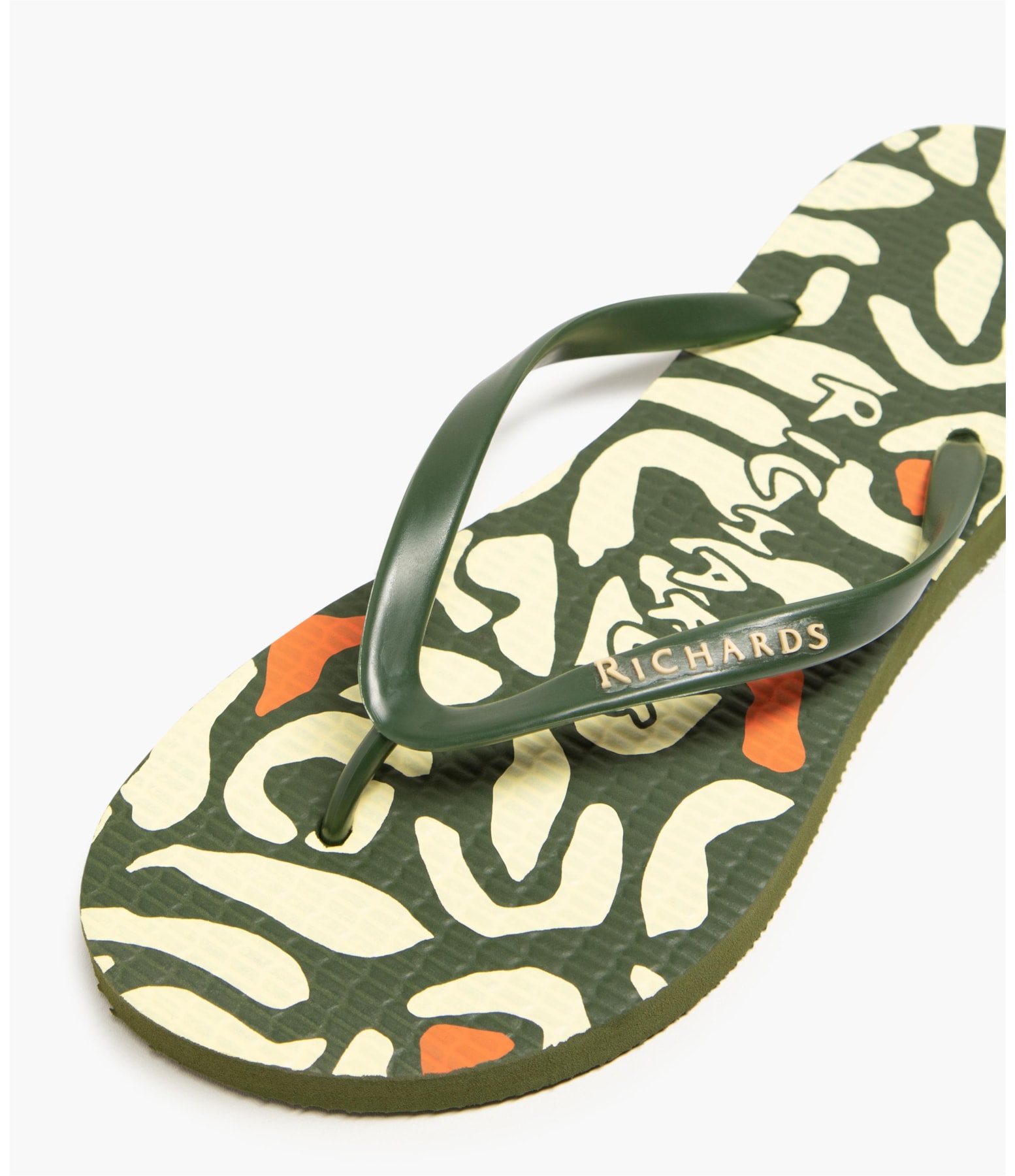Chinelo Onça Verde Militar