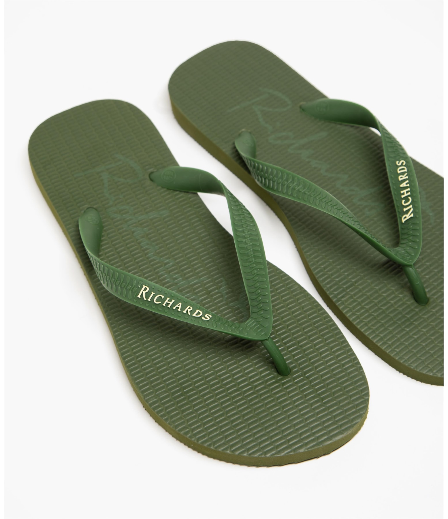 Chinelo Pincelada Richards Verde Militar