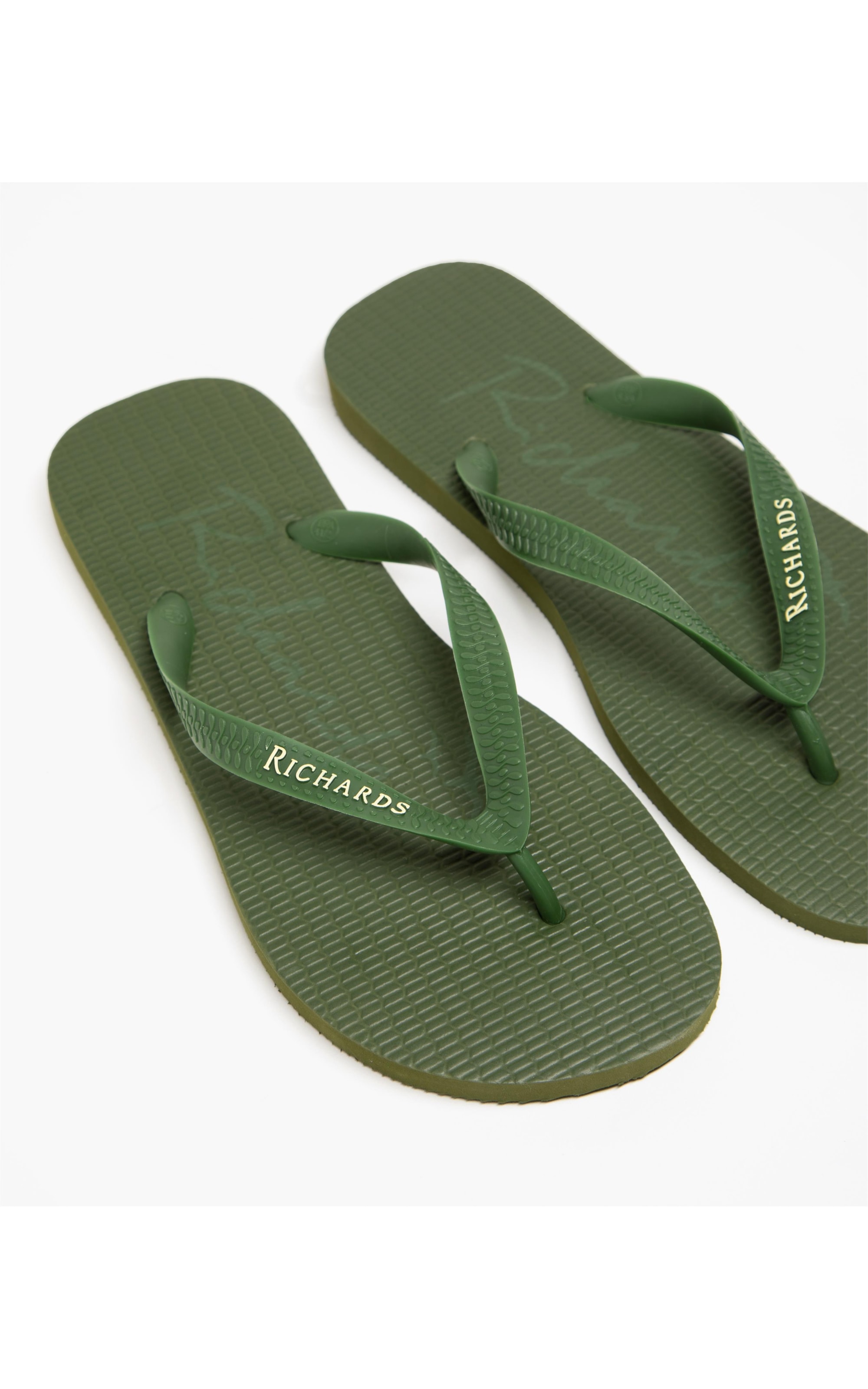 Chinelo Pincelada Richards Verde Militar