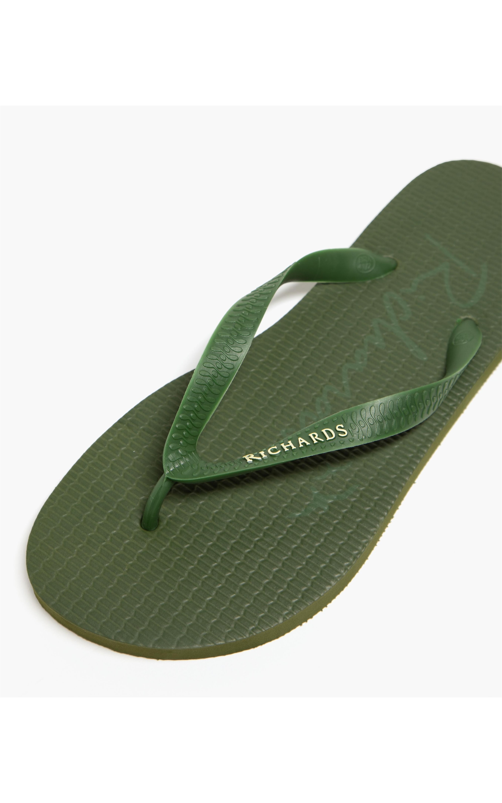Chinelo Pincelada Richards Verde Militar