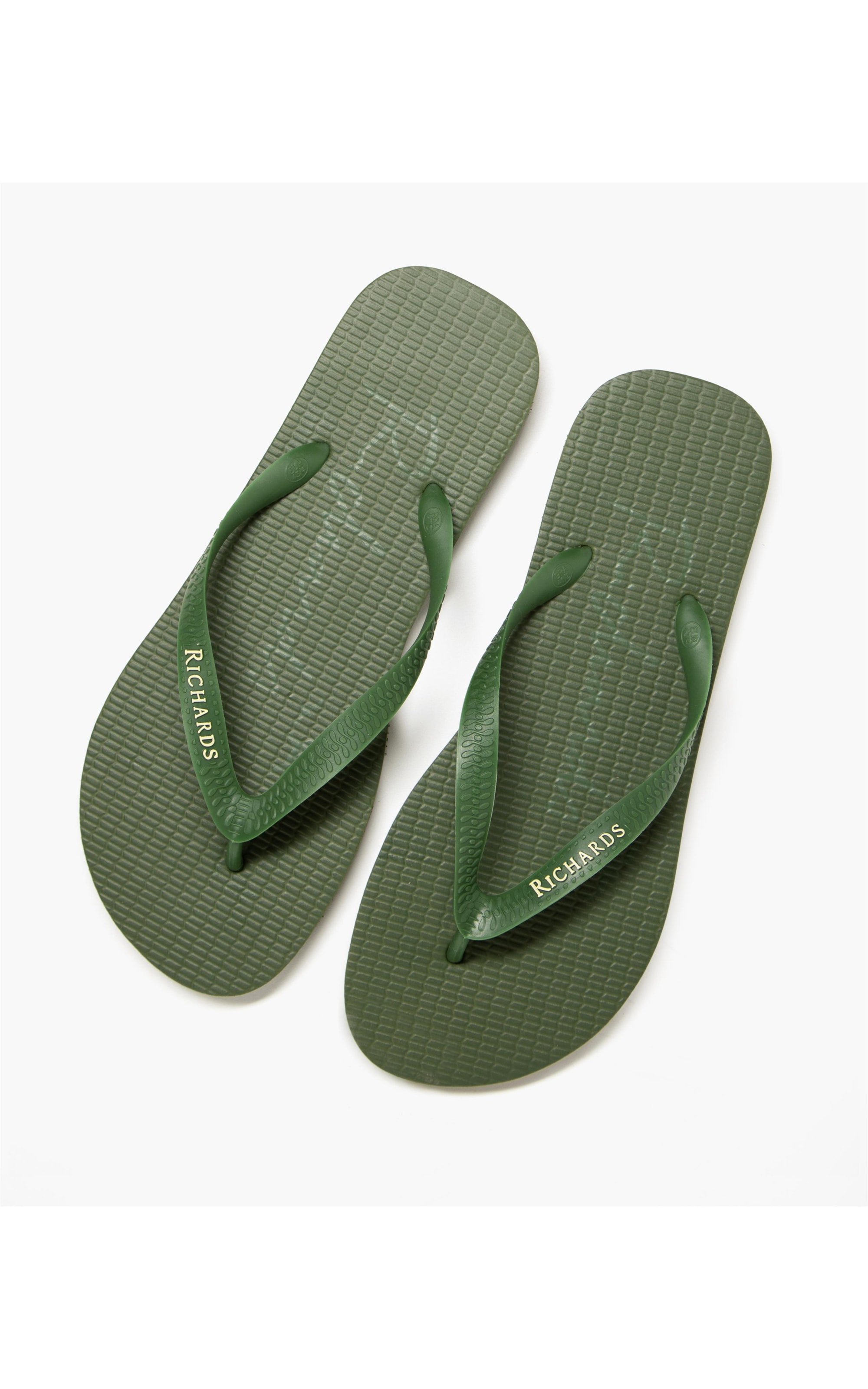 Chinelo Pincelada Richards Verde Militar
