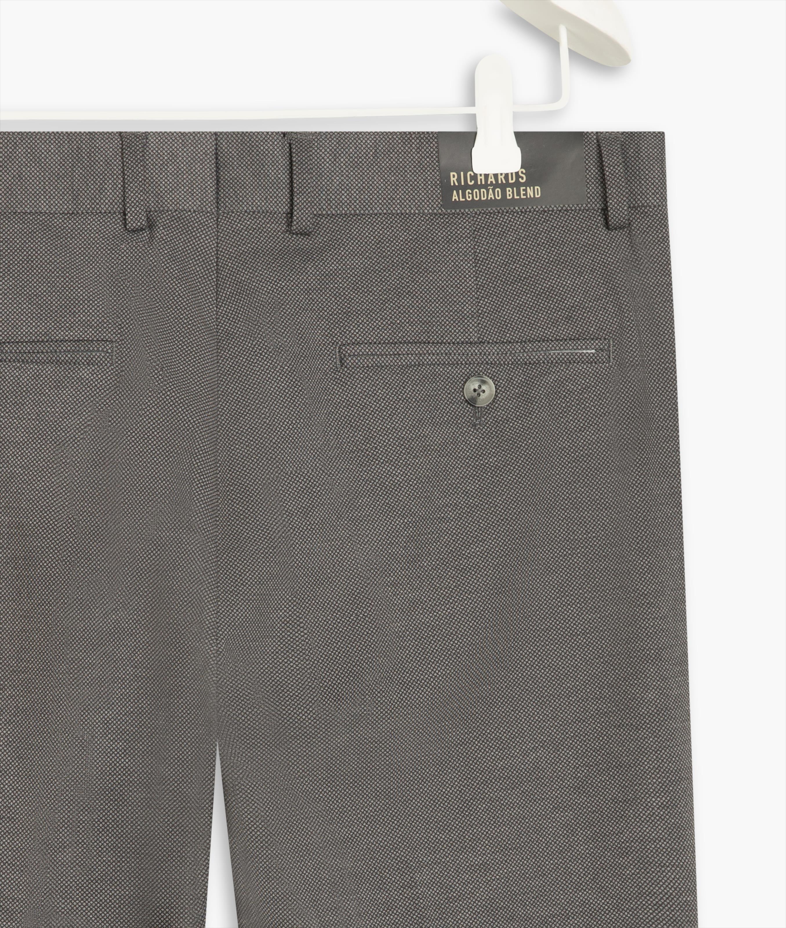 Chino Pants Jersey Chumbo Mescla