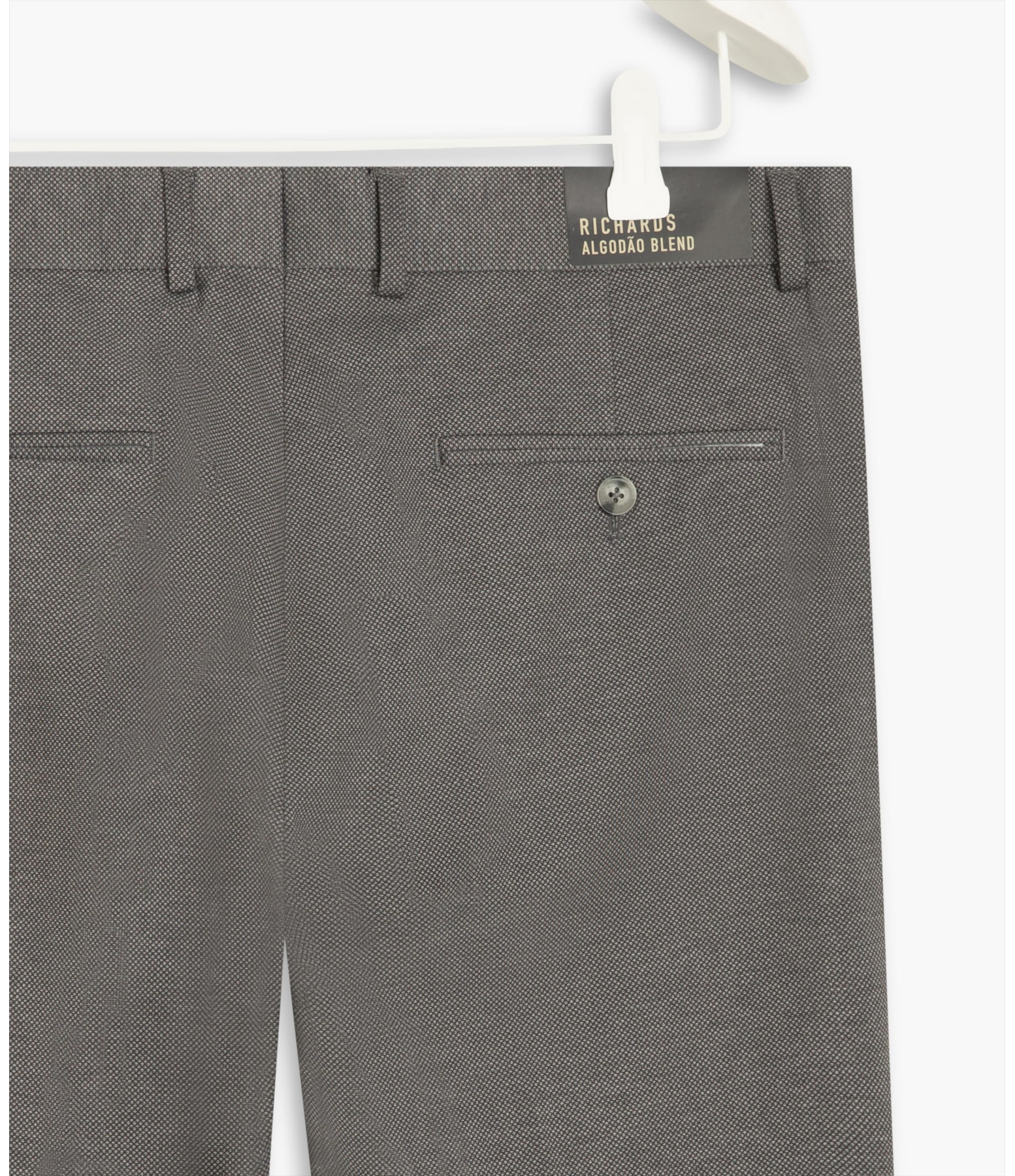 Chino Pants Jersey Chumbo Mescla