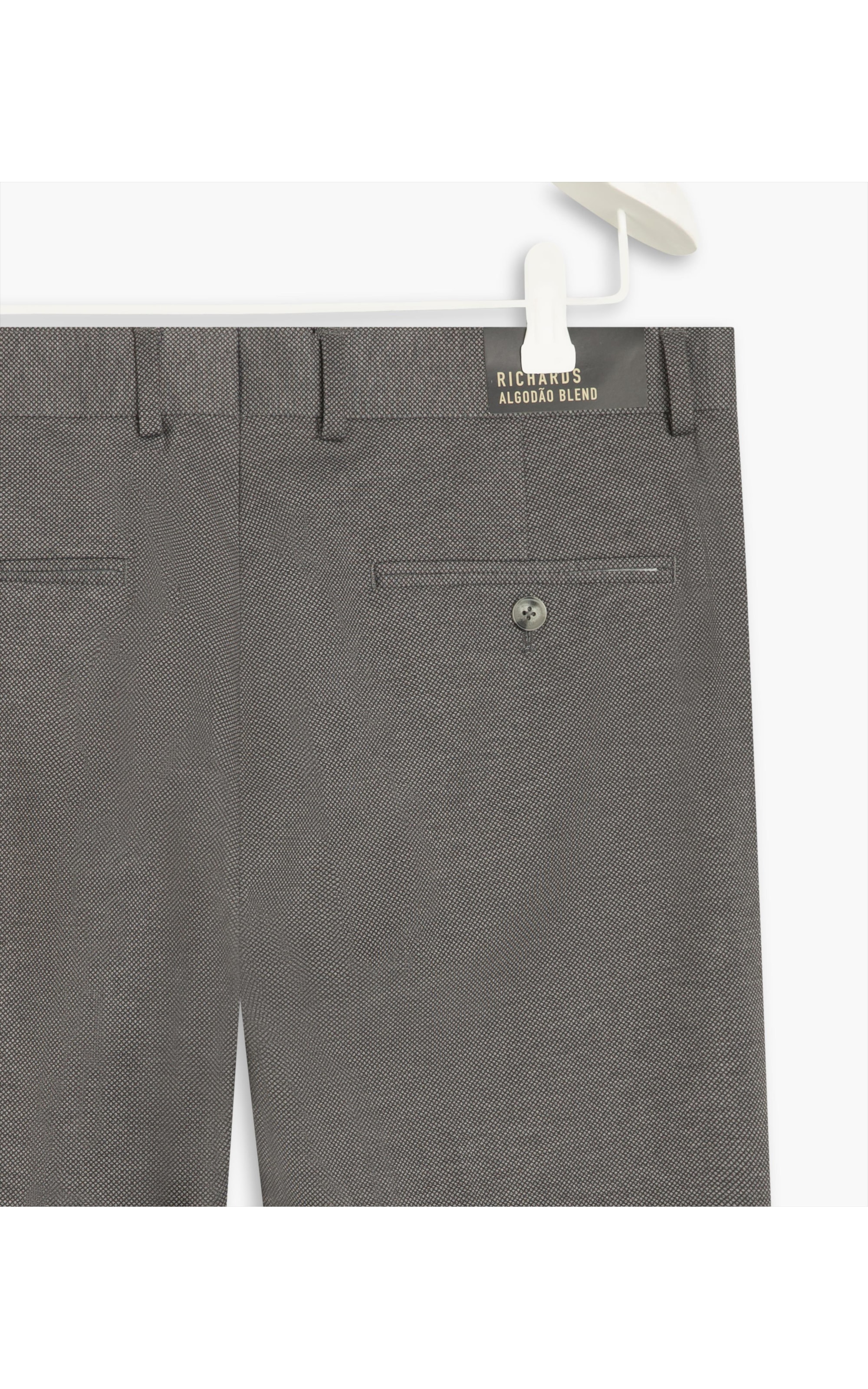 Chino Pants Jersey Chumbo Mescla