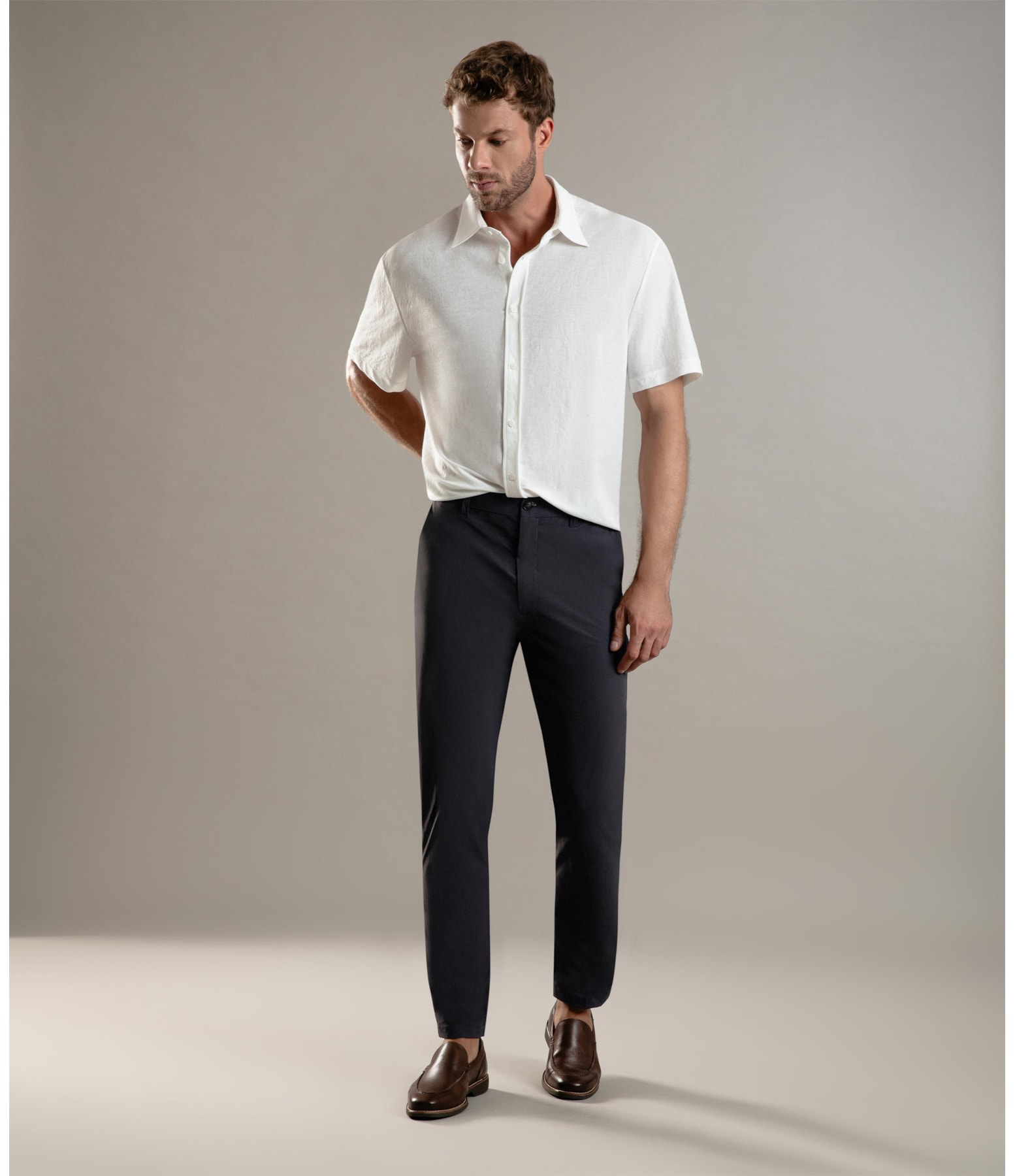 Chino Pants Nylon Tech Grafite