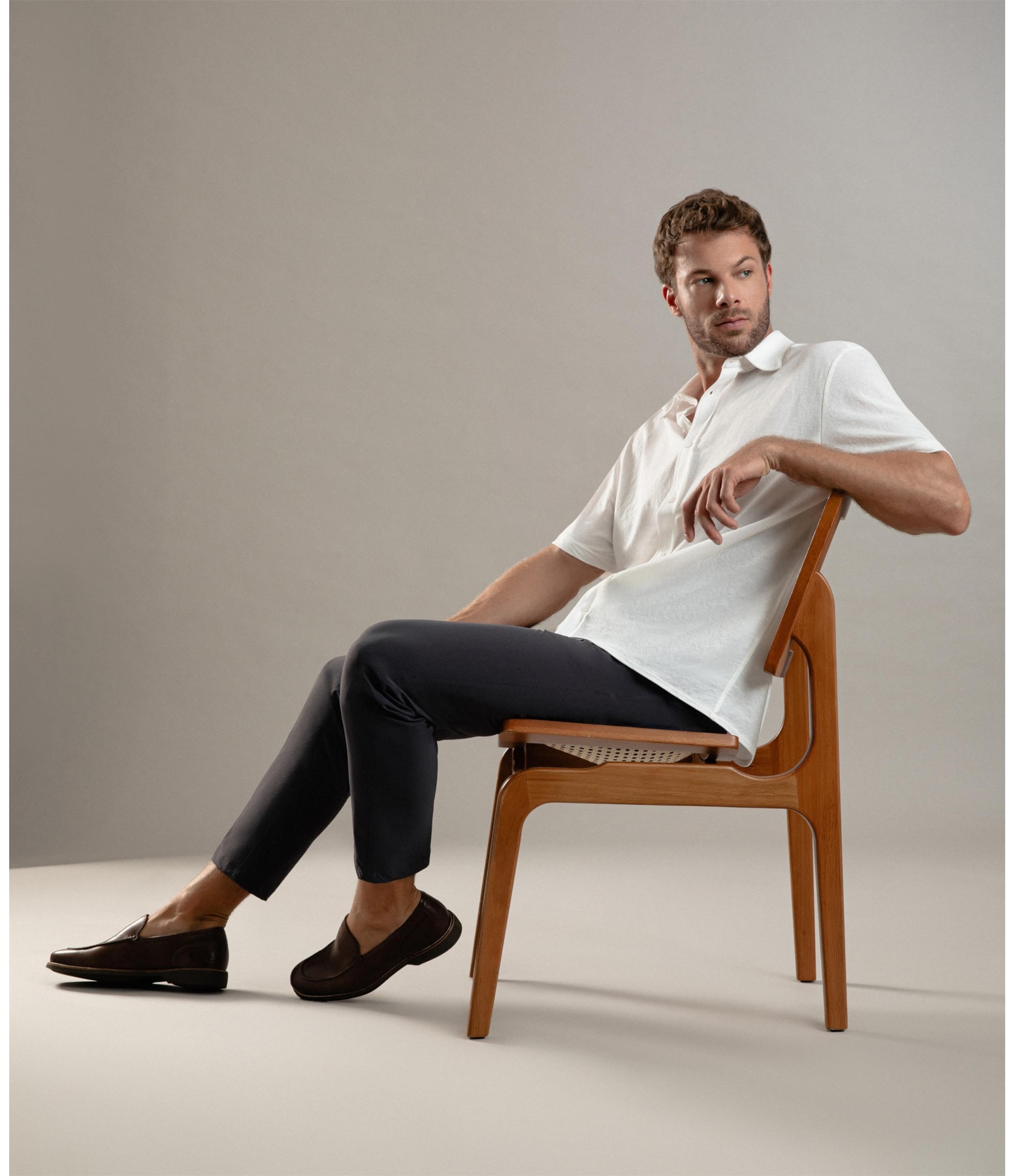 Chino Pants Nylon Tech Grafite