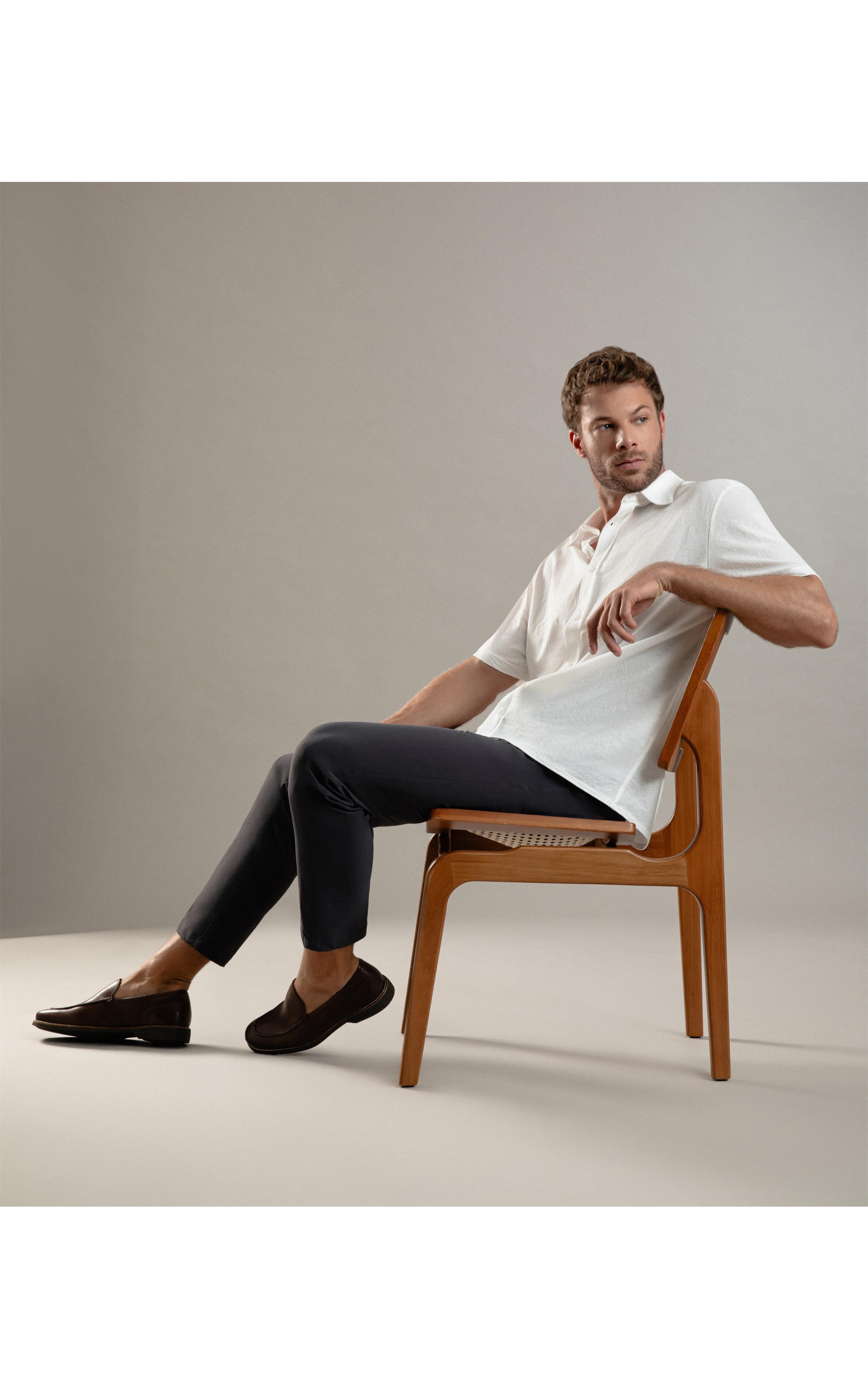 Chino Pants Nylon Tech Grafite