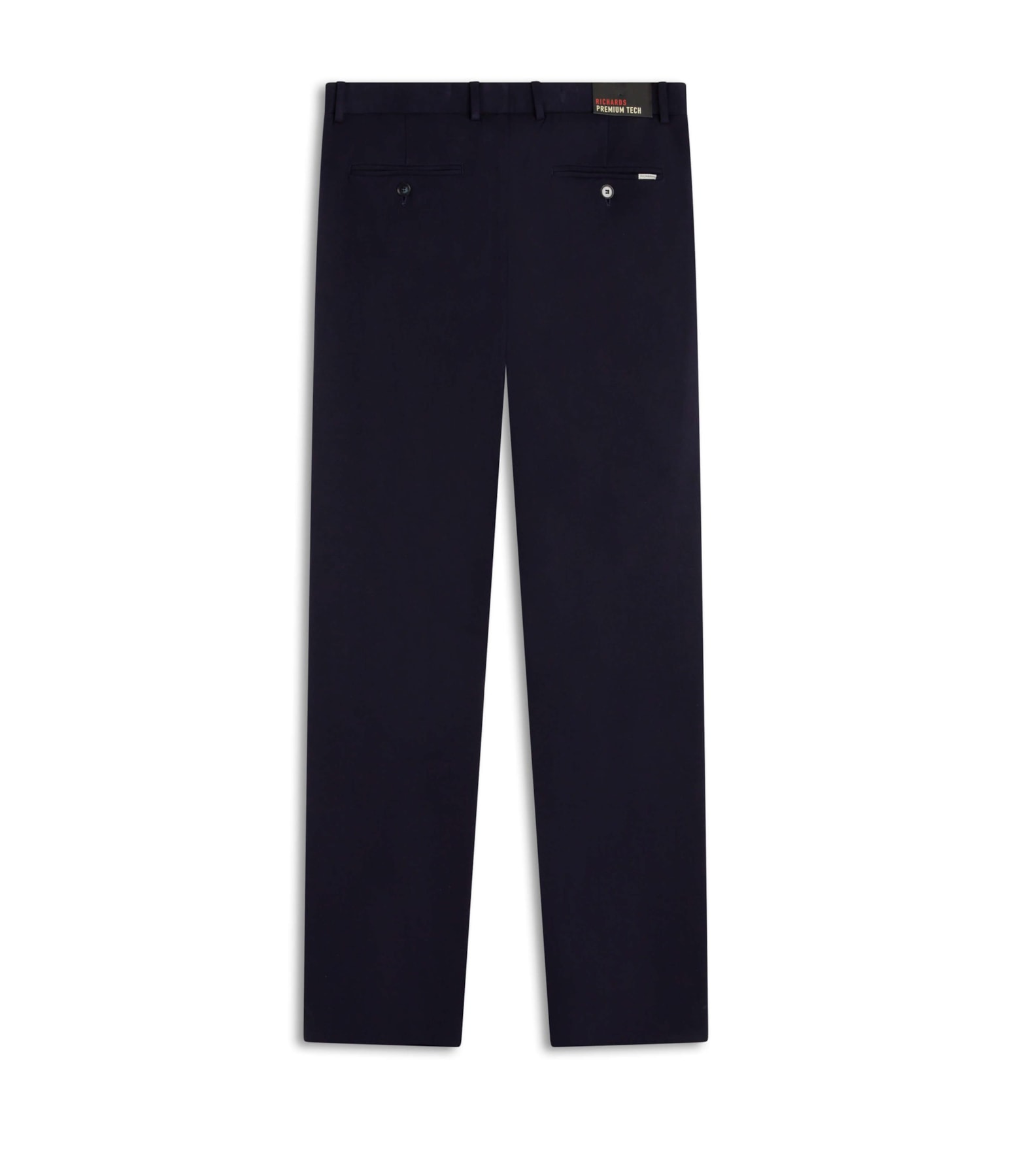 Chino Pants Soft Suedine Dark Navy