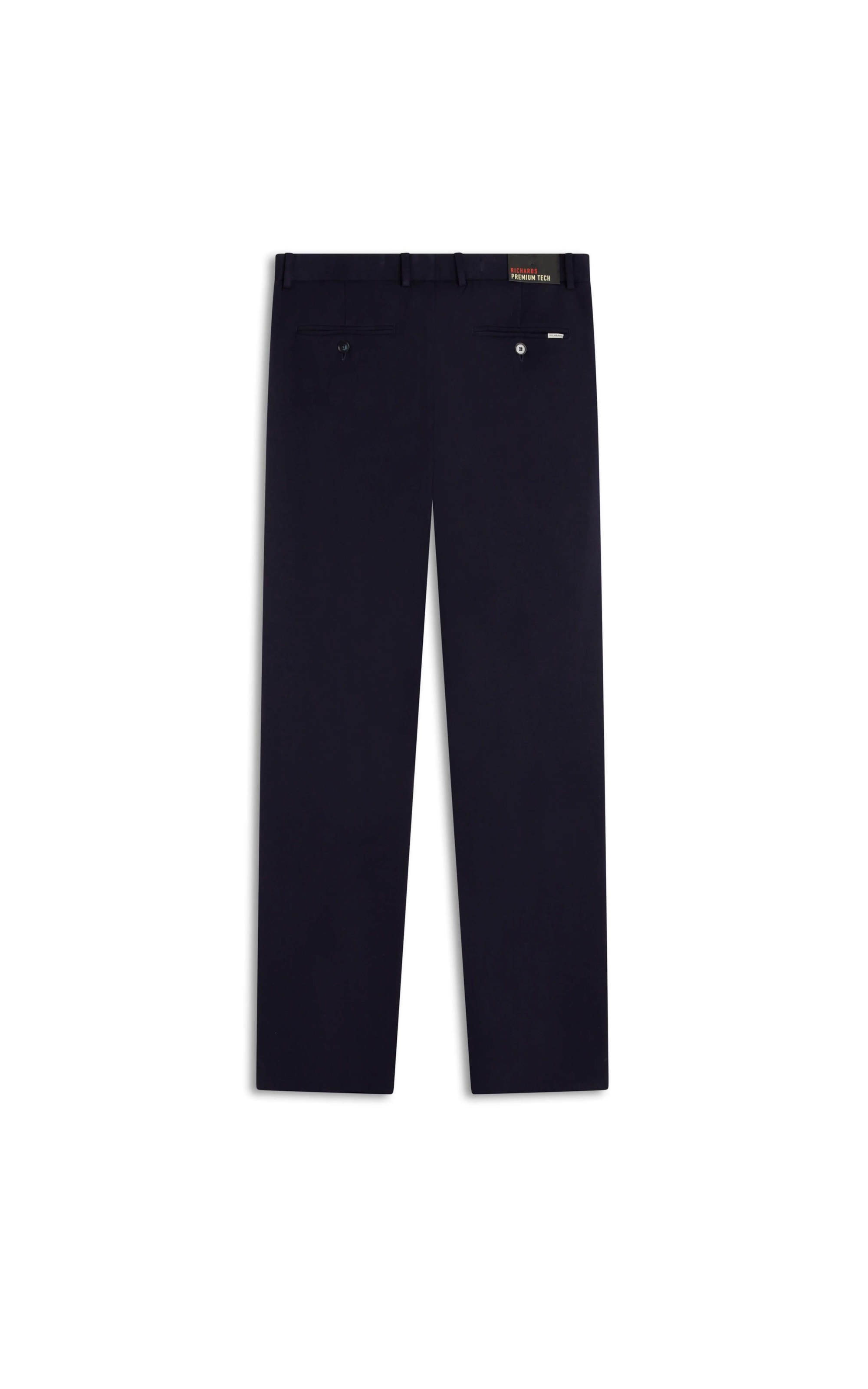 Chino Pants Soft Suedine Dark Navy