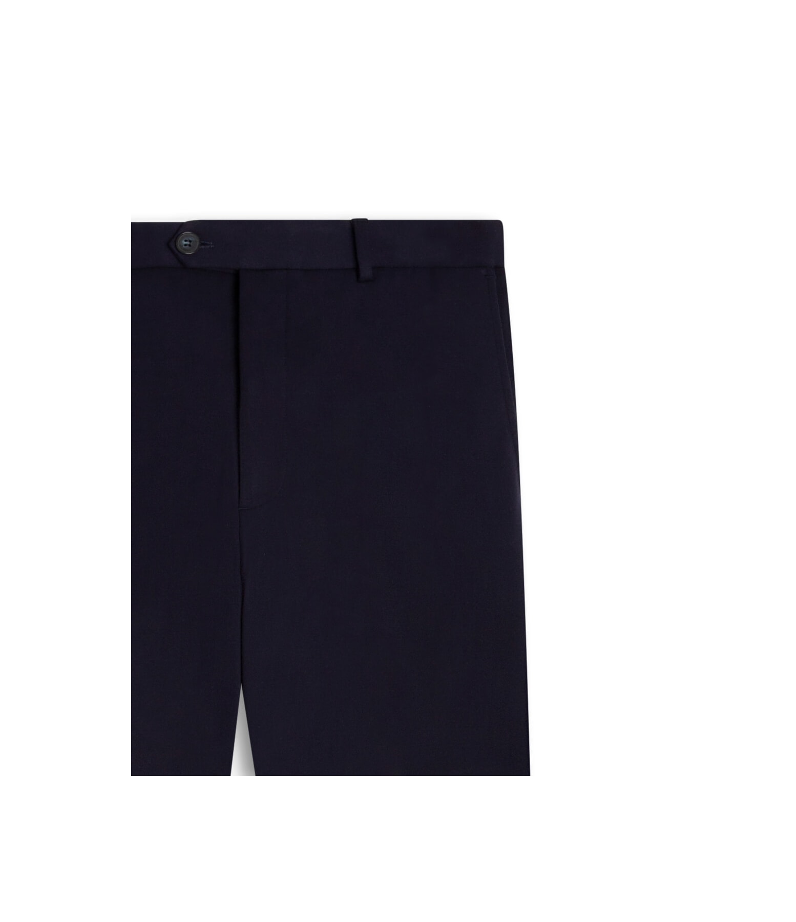 Chino Pants Soft Suedine Dark Navy
