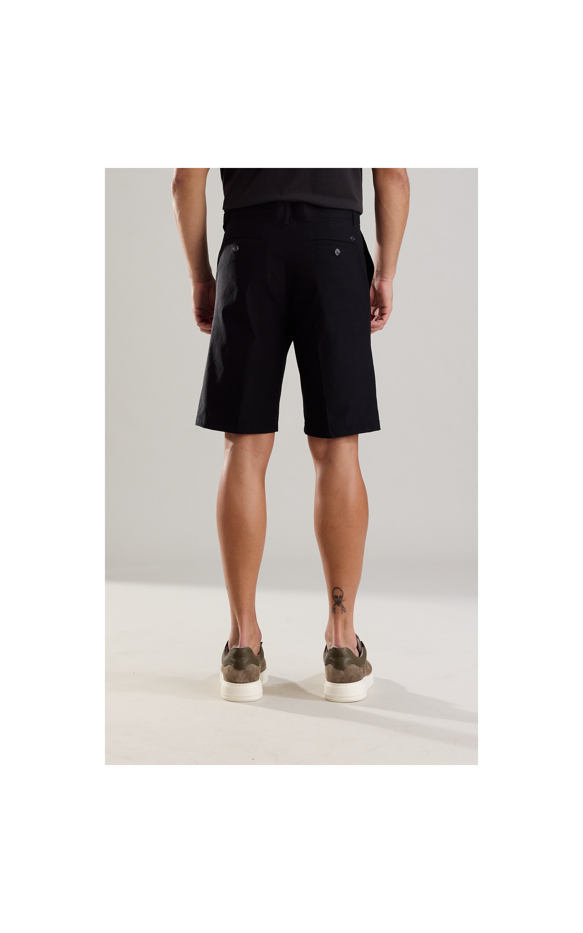 Chino Shorts Tech Blend Preto