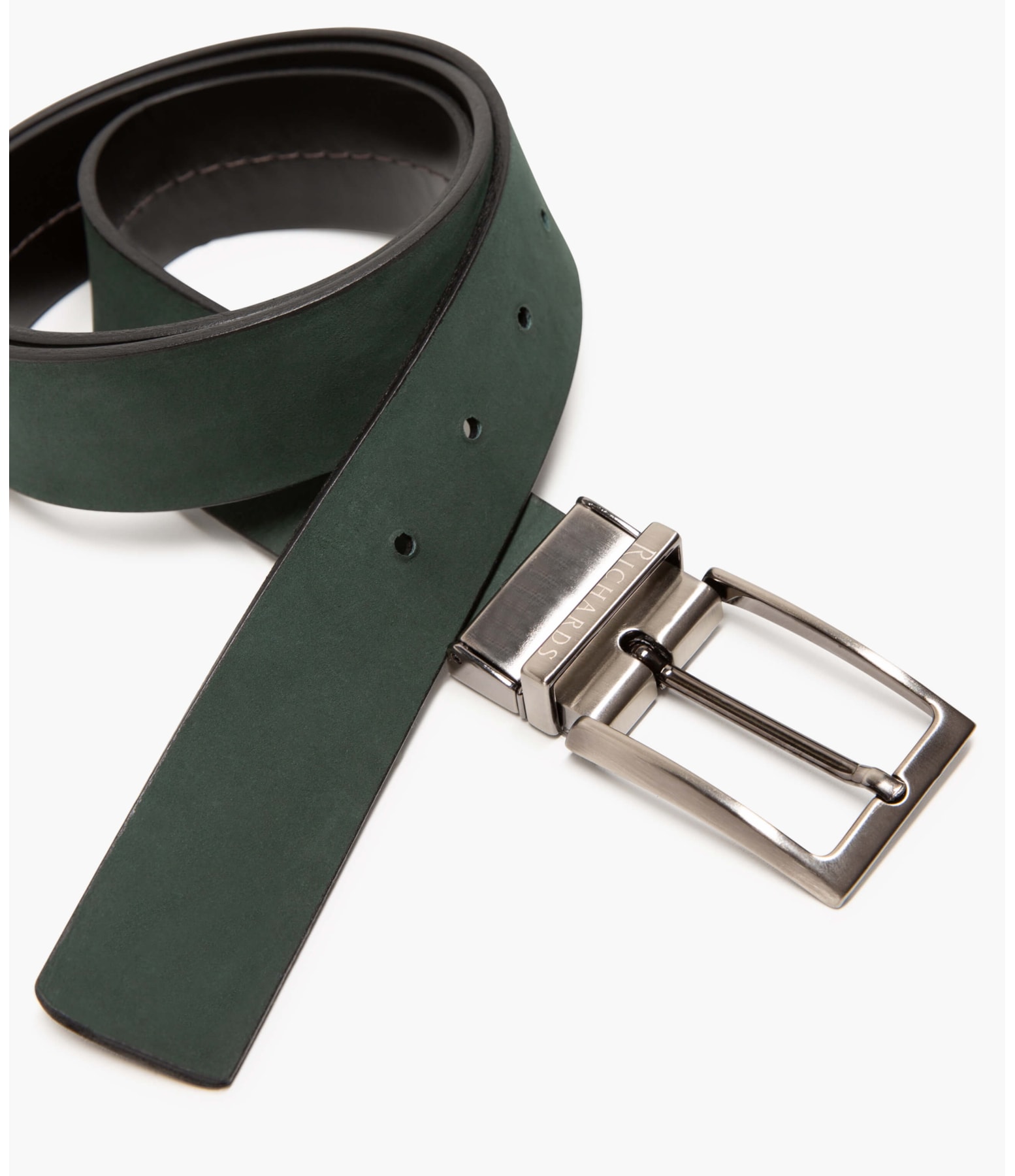 Cinto Casual Dupla Face Preto