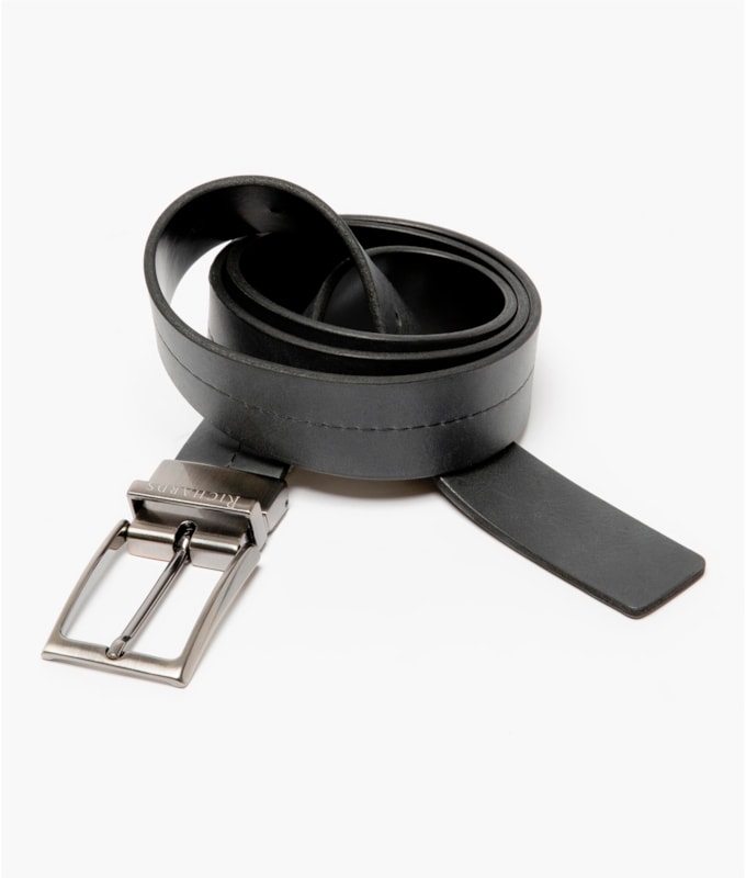Cinto Casual Dupla Face Preto