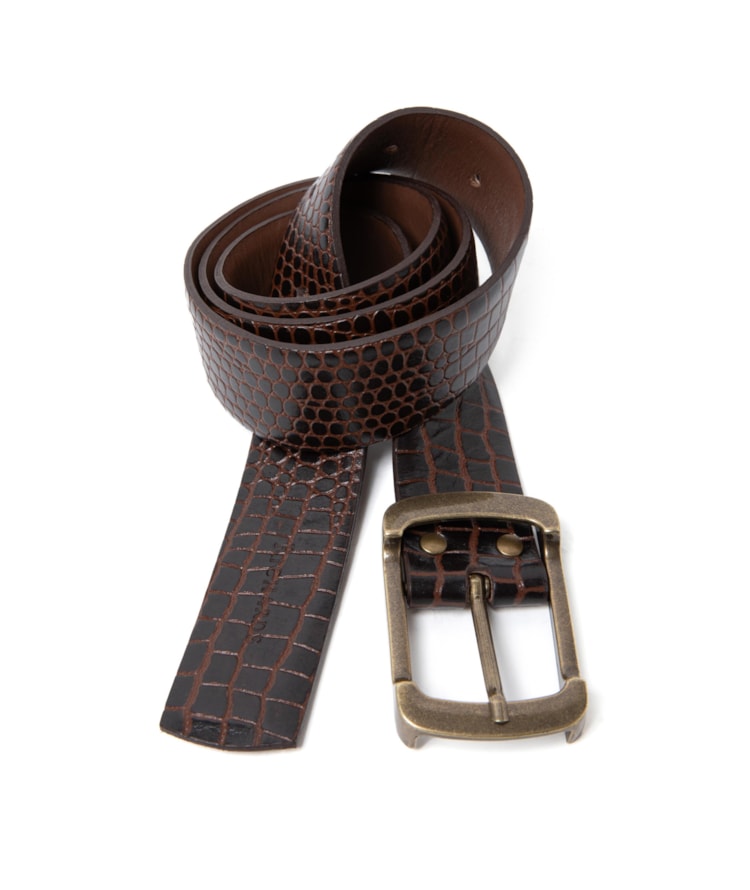 Cinto Croco Rch Cafe