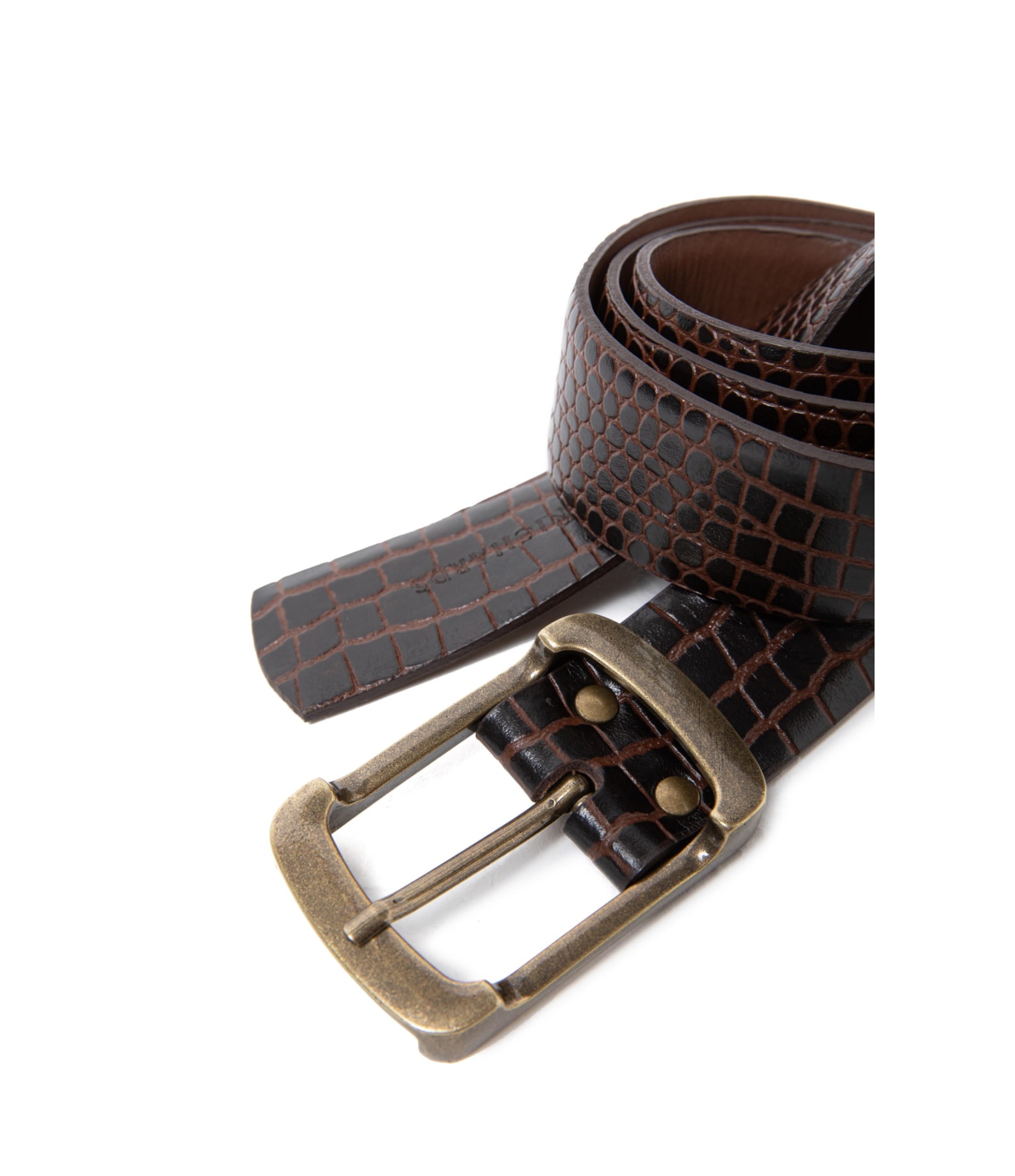 Cinto Croco Rch Cafe