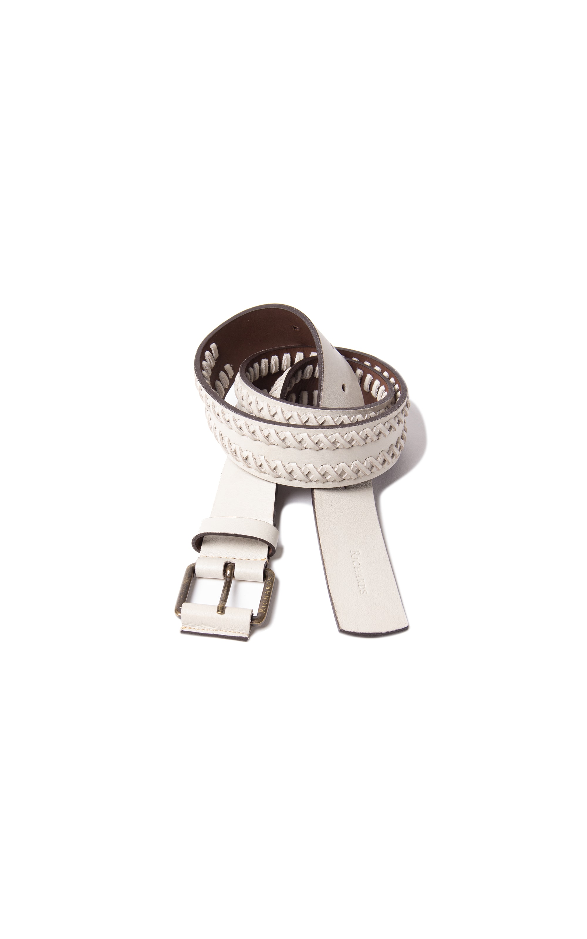 Cinto Helena Rch Off White