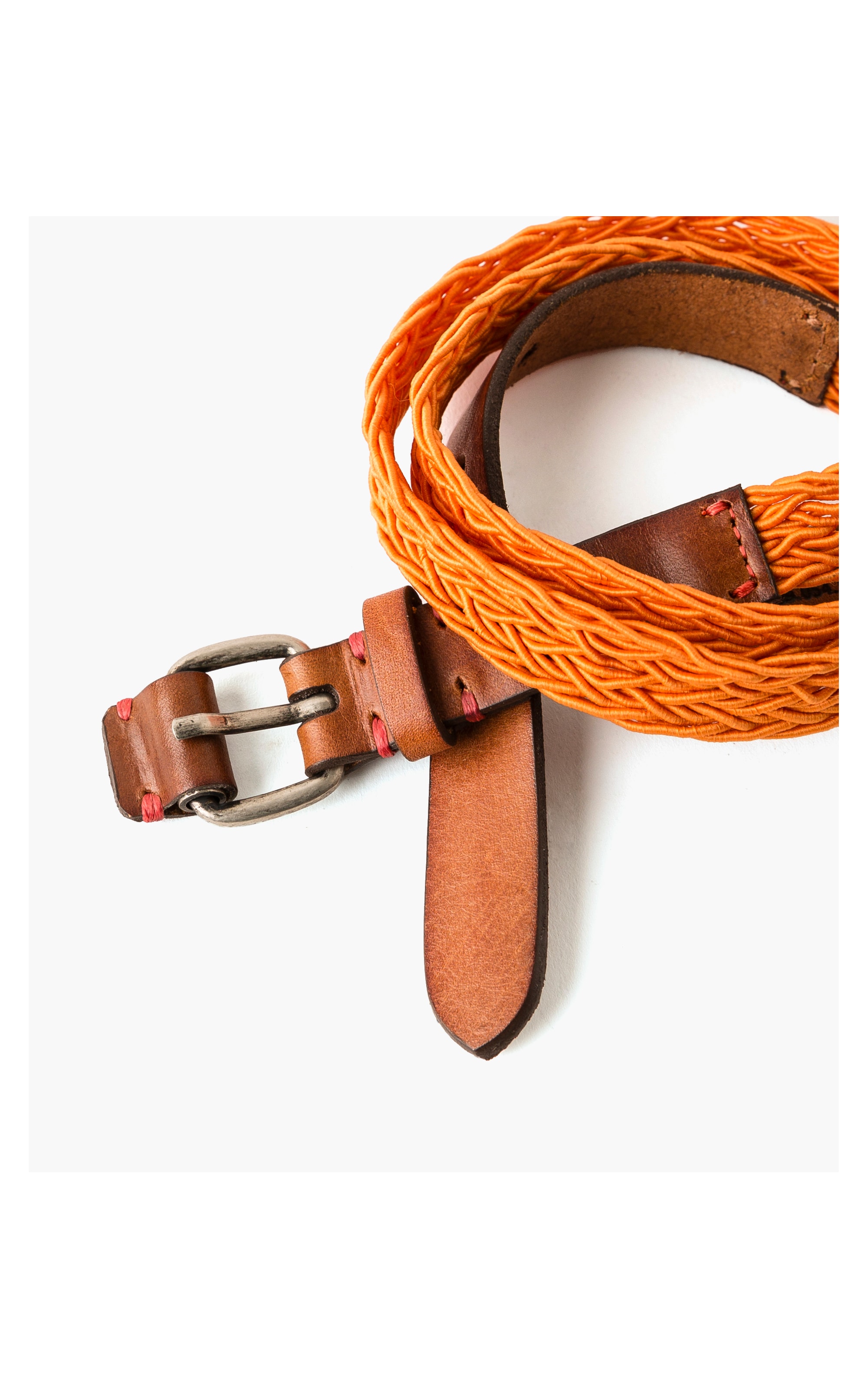 Cinto Tresse Oia Laranja