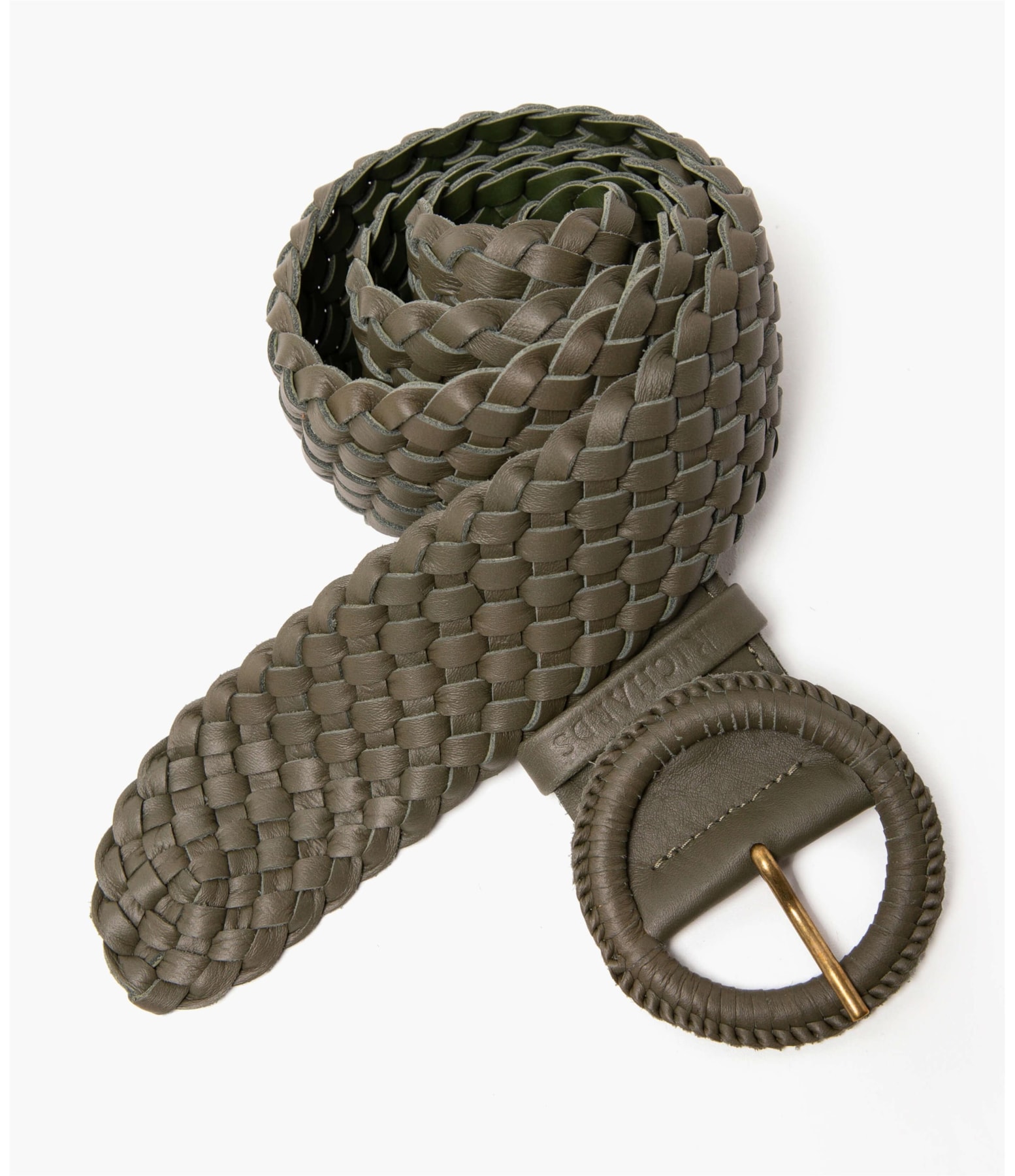 Cinto Tresse Verde Militar