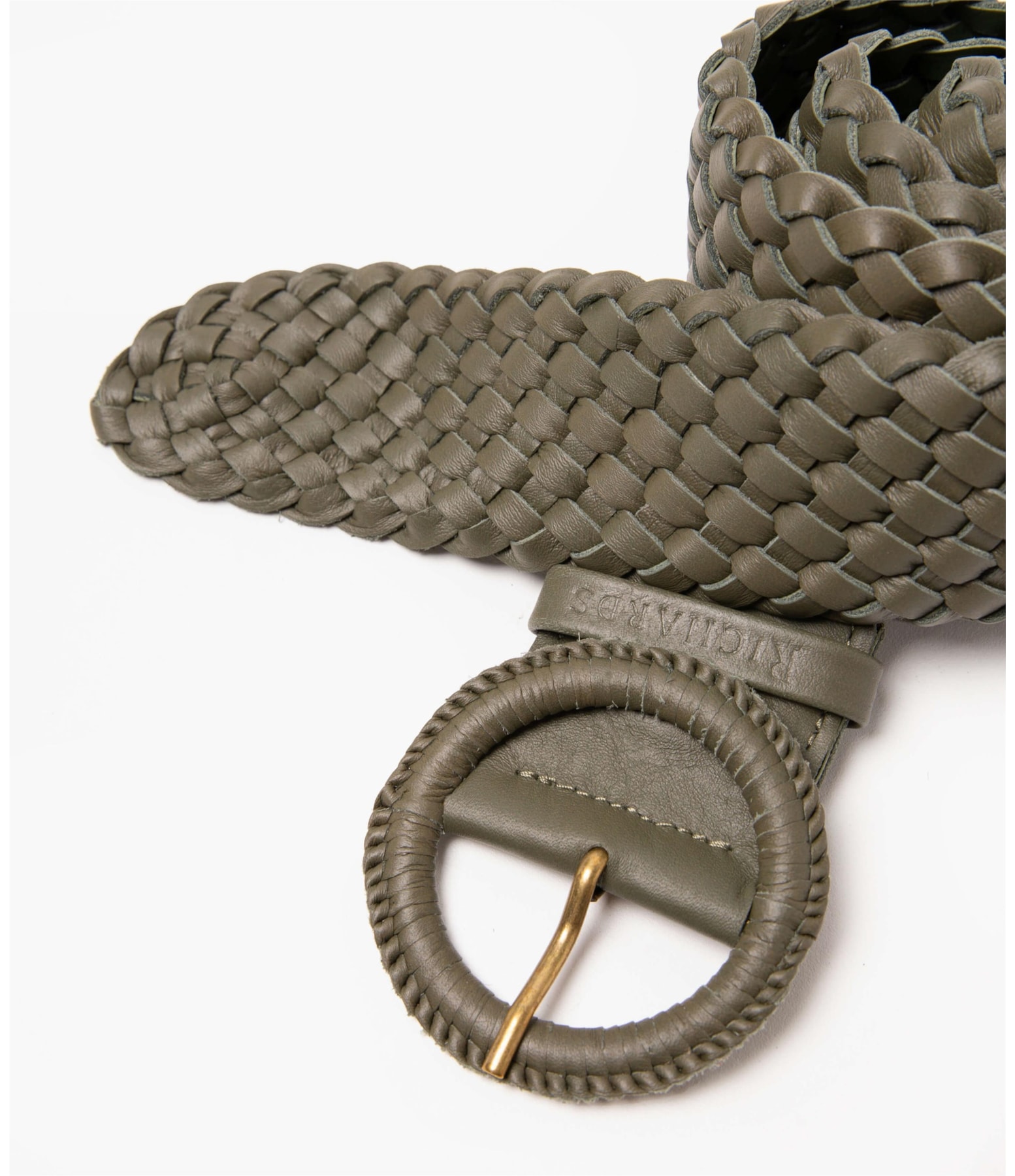 Cinto Tresse Verde Militar