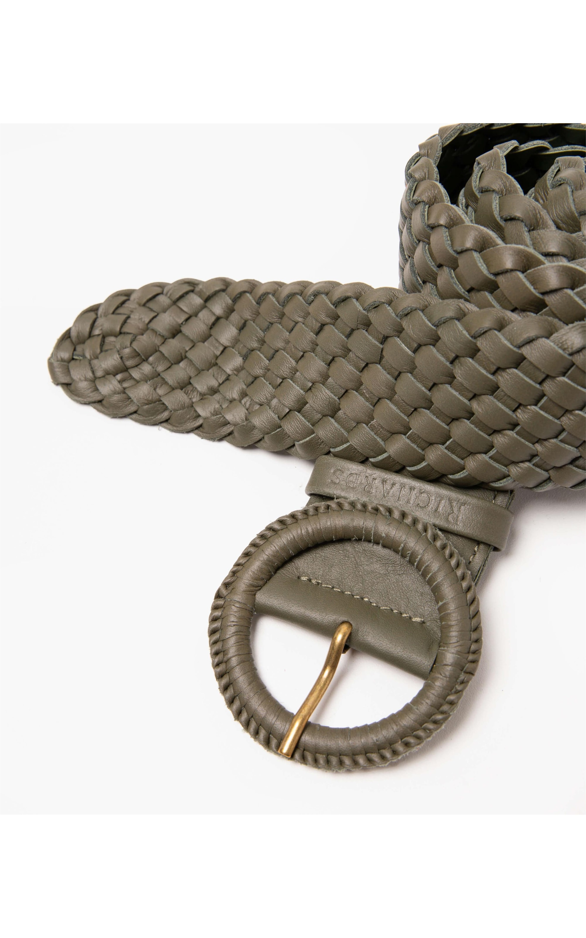Cinto Tresse Verde Militar
