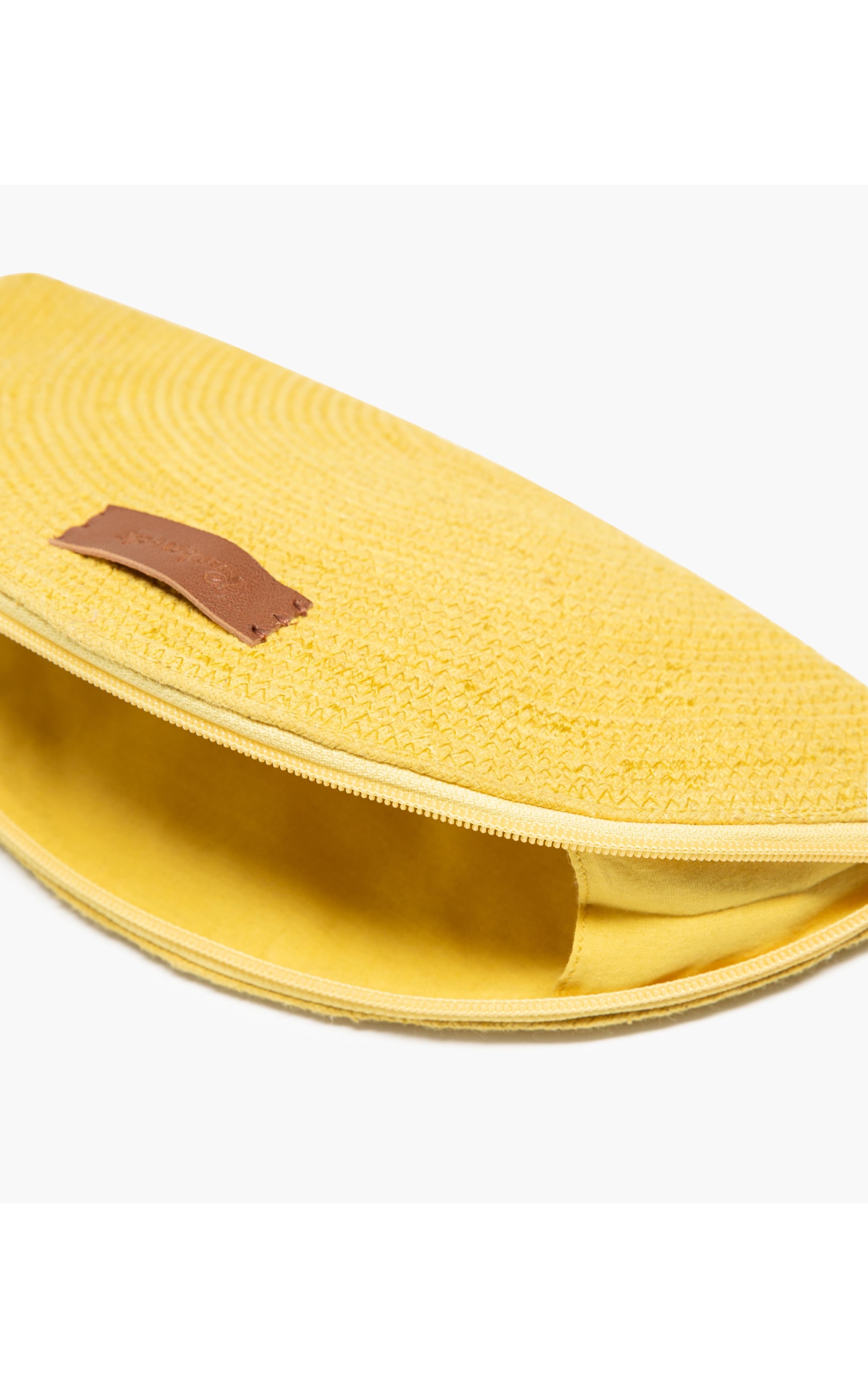  Clutch Material Algodao Mostarda