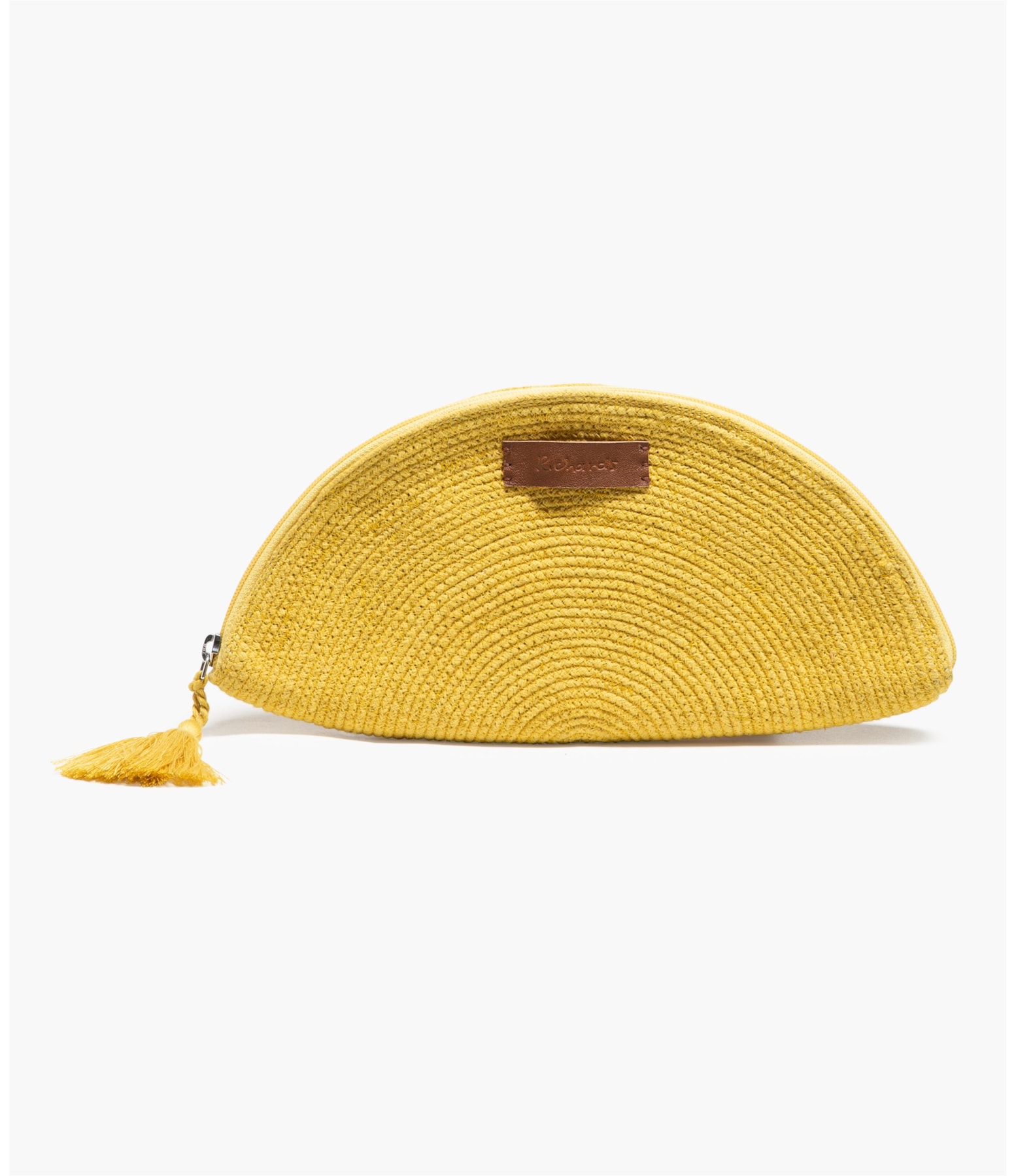  Clutch Material Algodao Mostarda