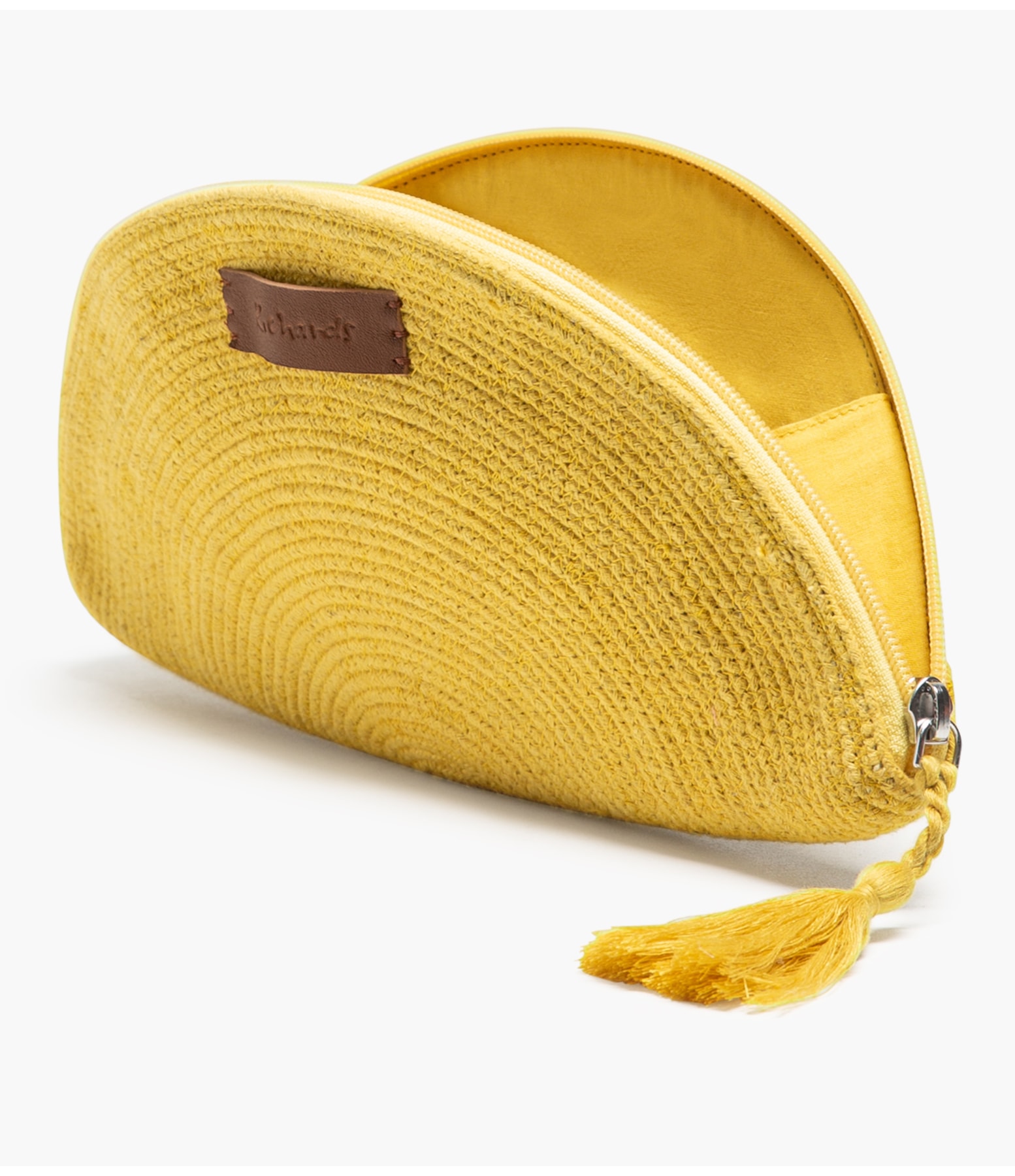  Clutch Material Algodao Mostarda
