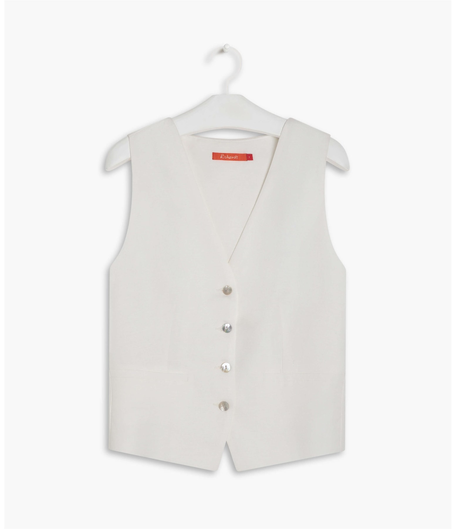 Colete Linho  Robin Off White
