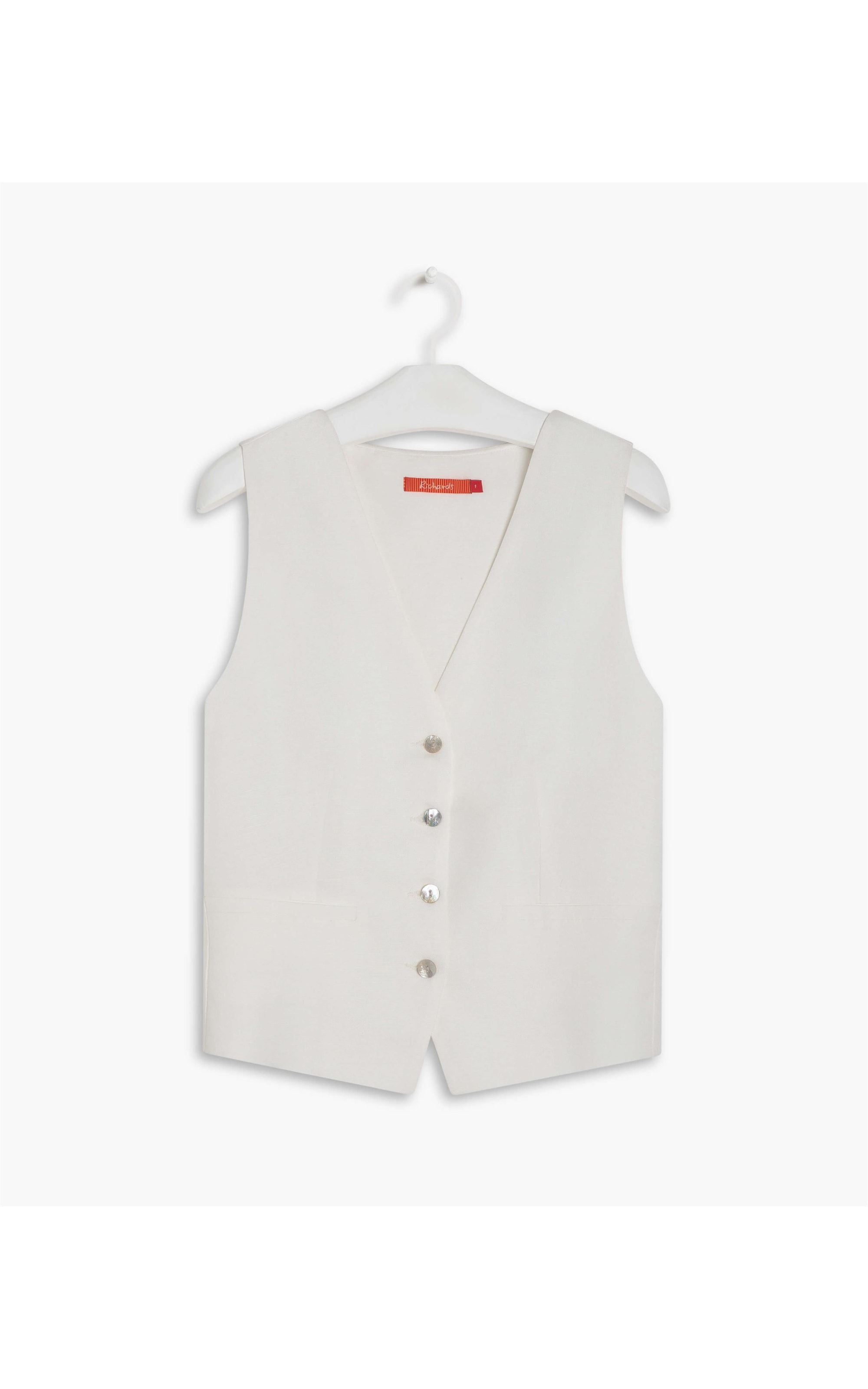 Colete Linho  Robin Off White