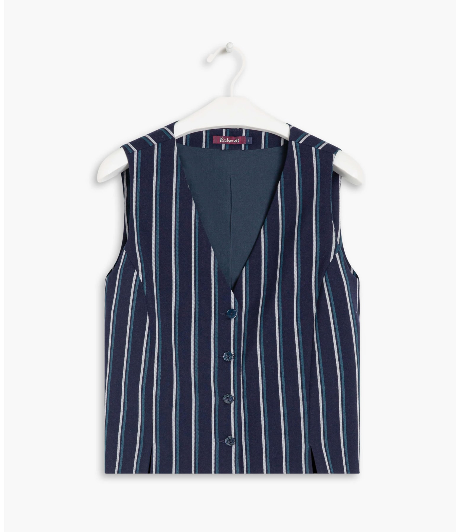 Colete Nancy Alfaiataria Dark Navy