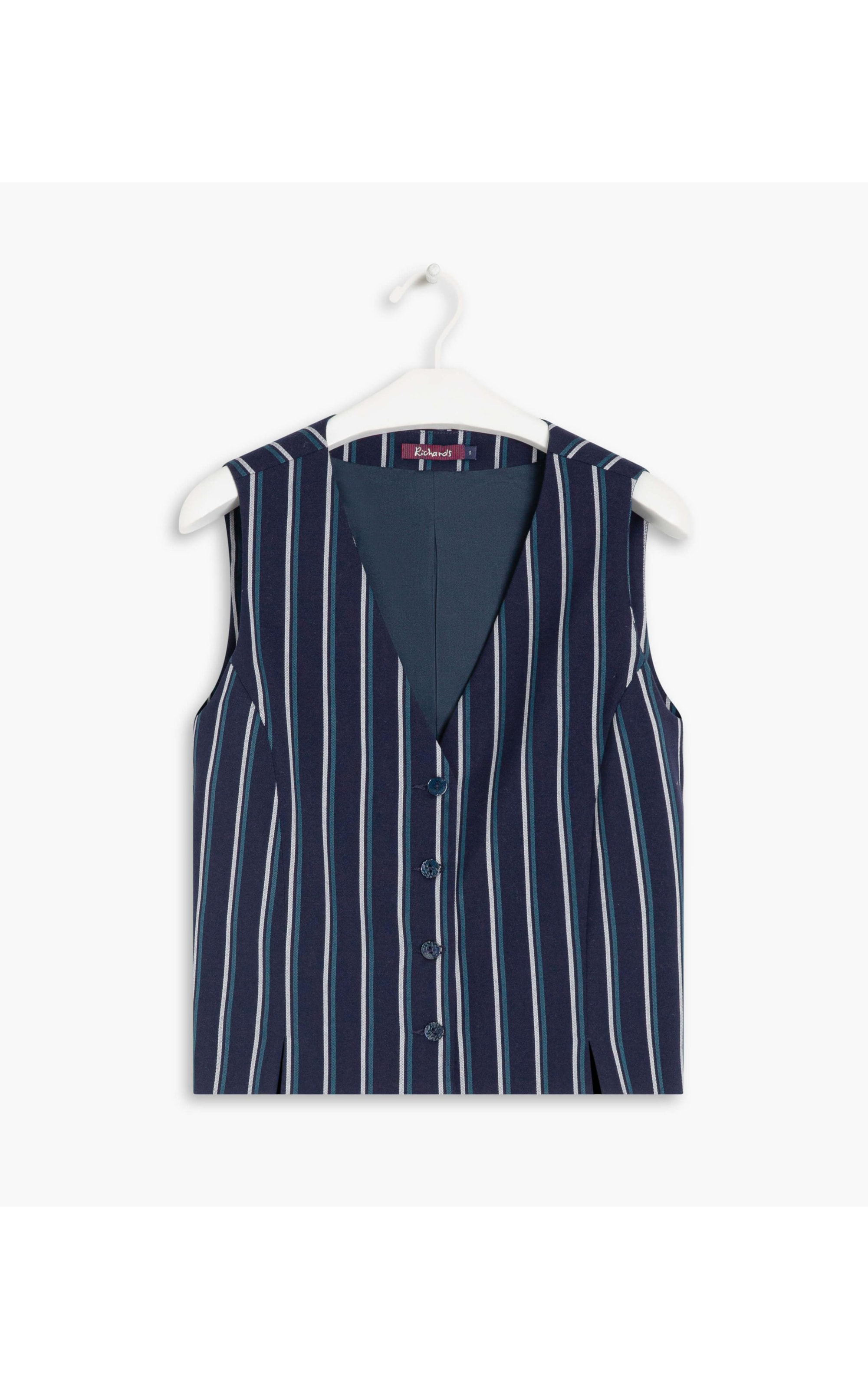 Colete Nancy Alfaiataria Dark Navy