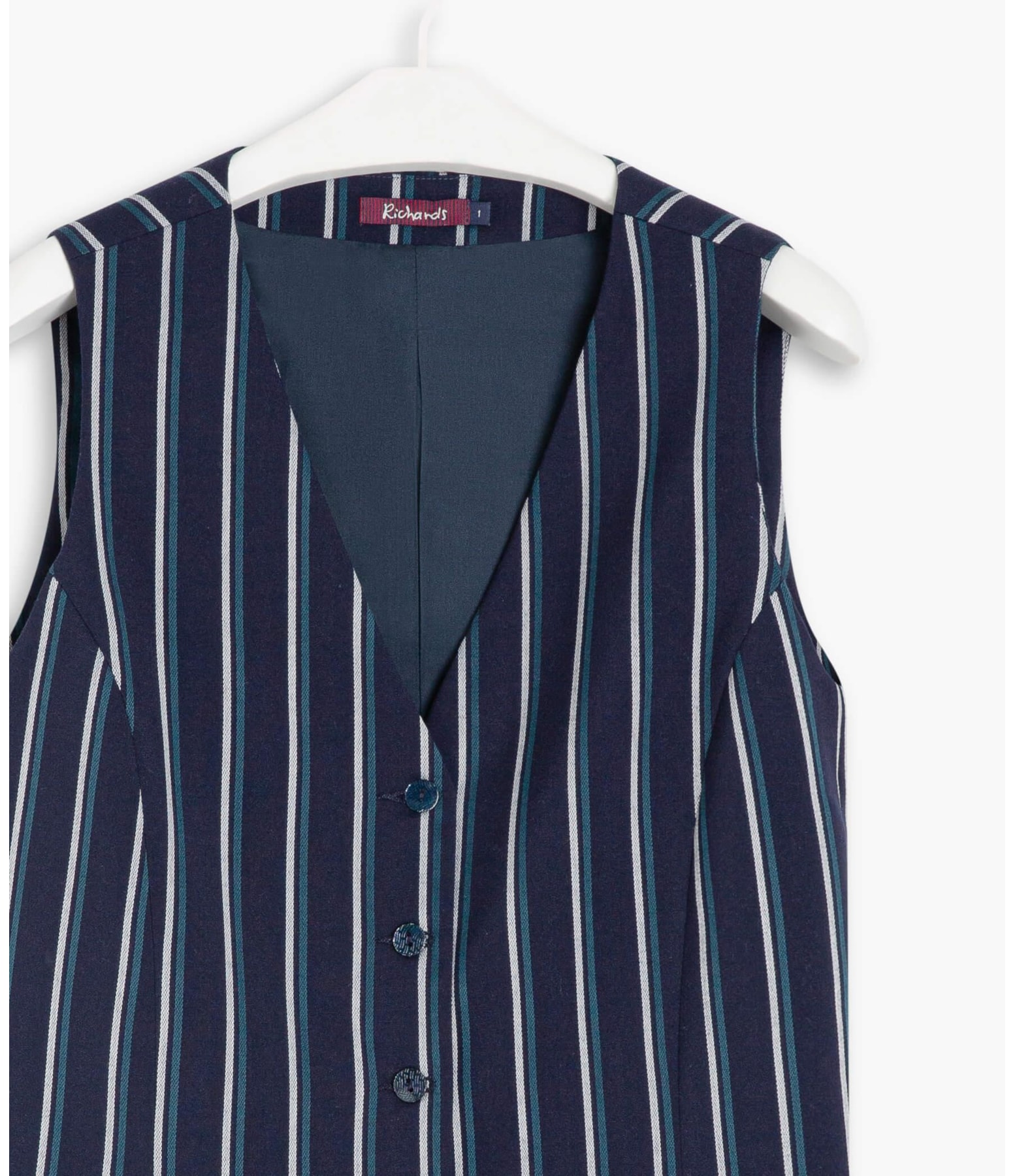 Colete Nancy Alfaiataria Dark Navy