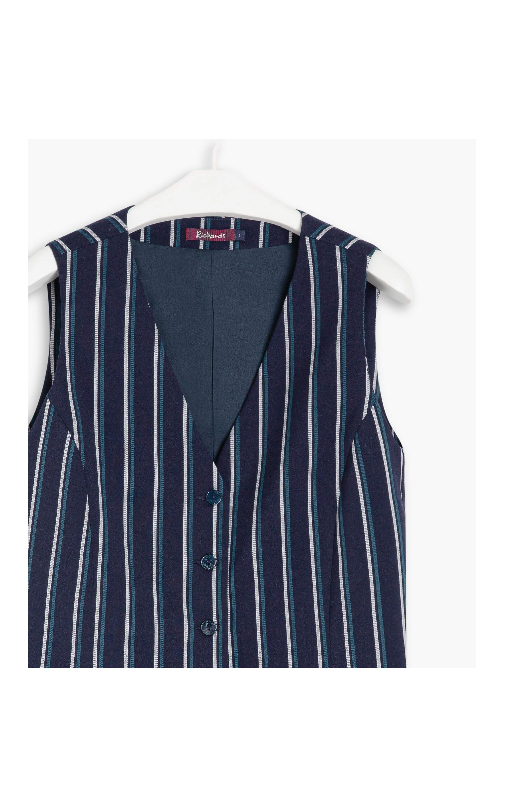 Colete Nancy Alfaiataria Dark Navy