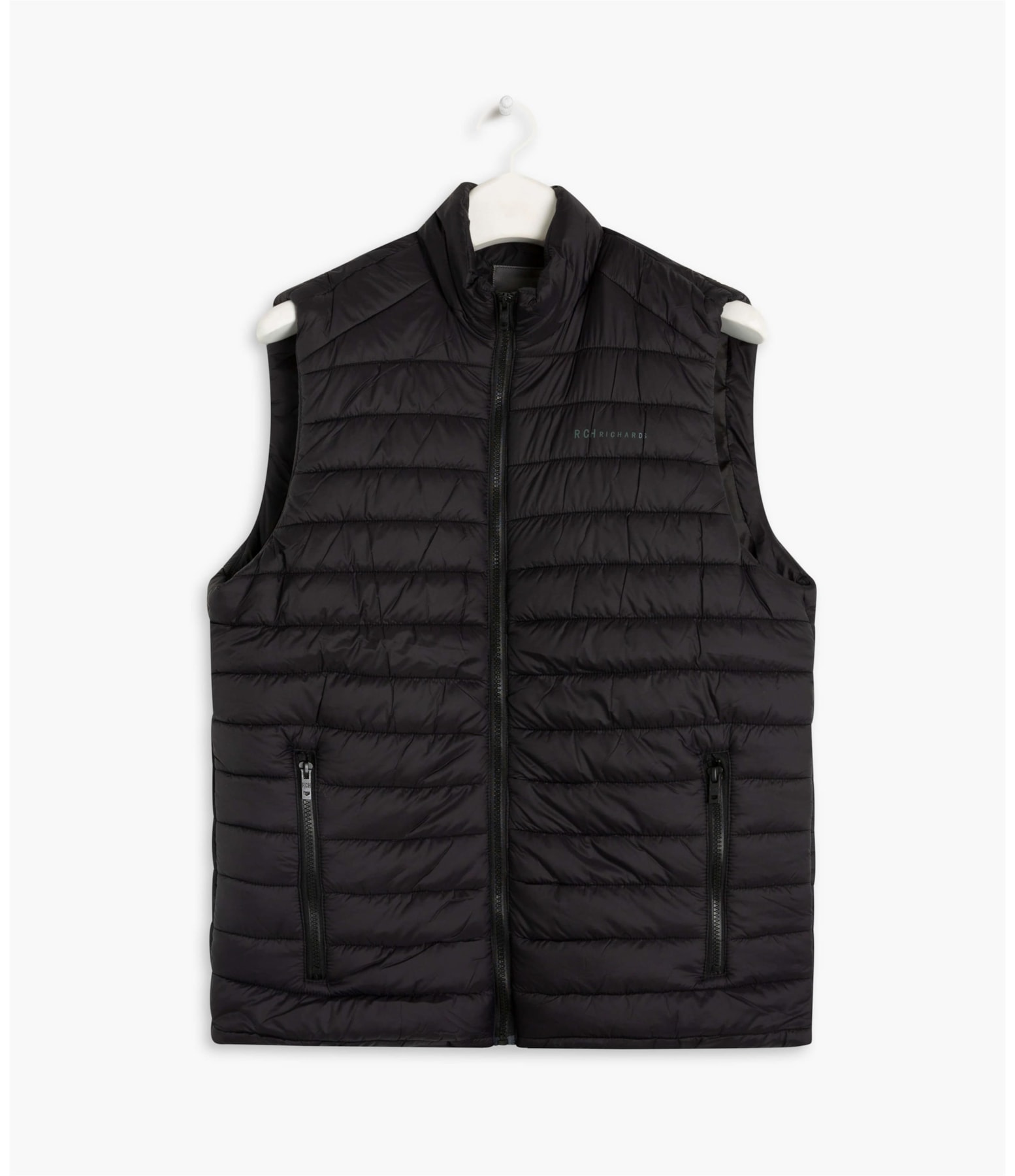 Colete Puffer 2 Pockets Preto