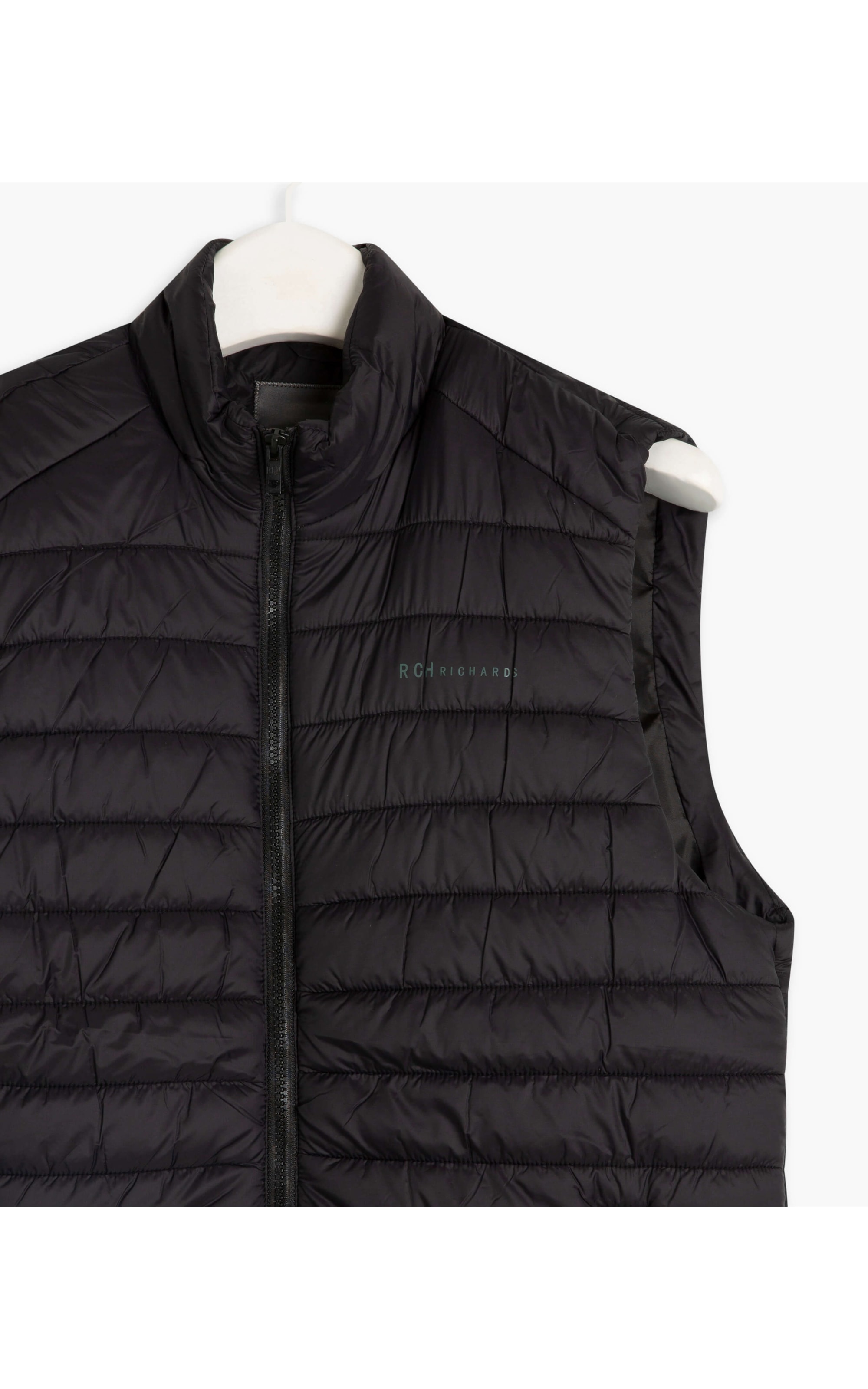 Colete Puffer 2 Pockets Preto