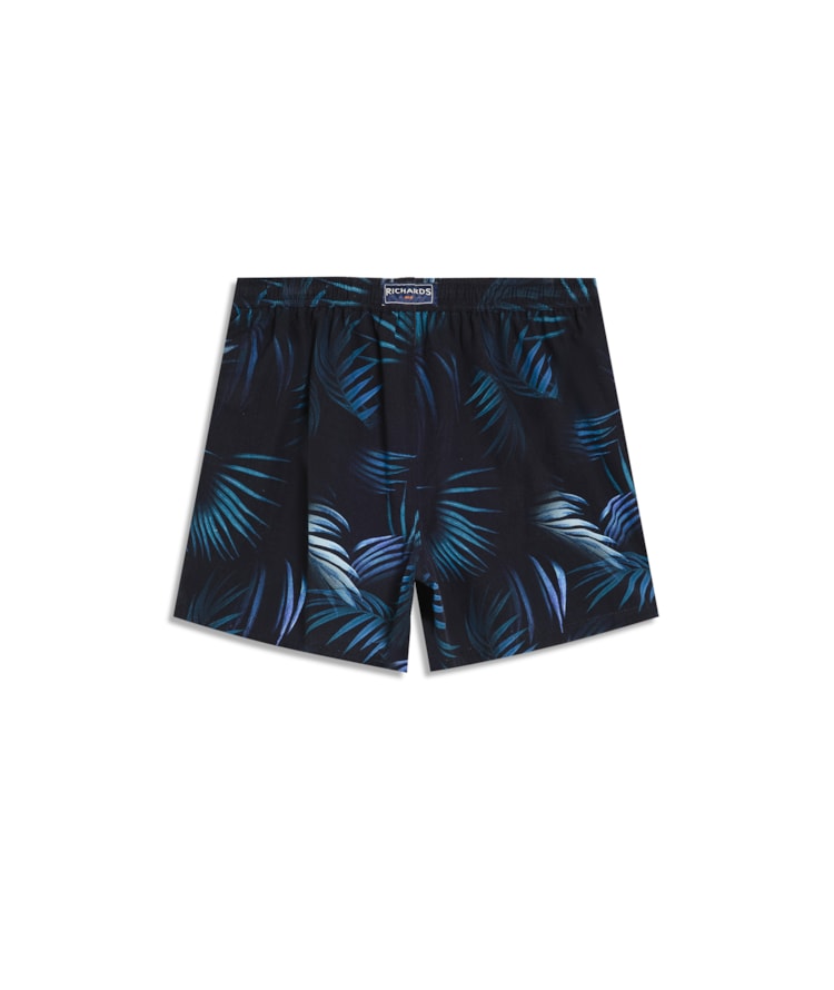 Cotton Foliage Trucker Marinho