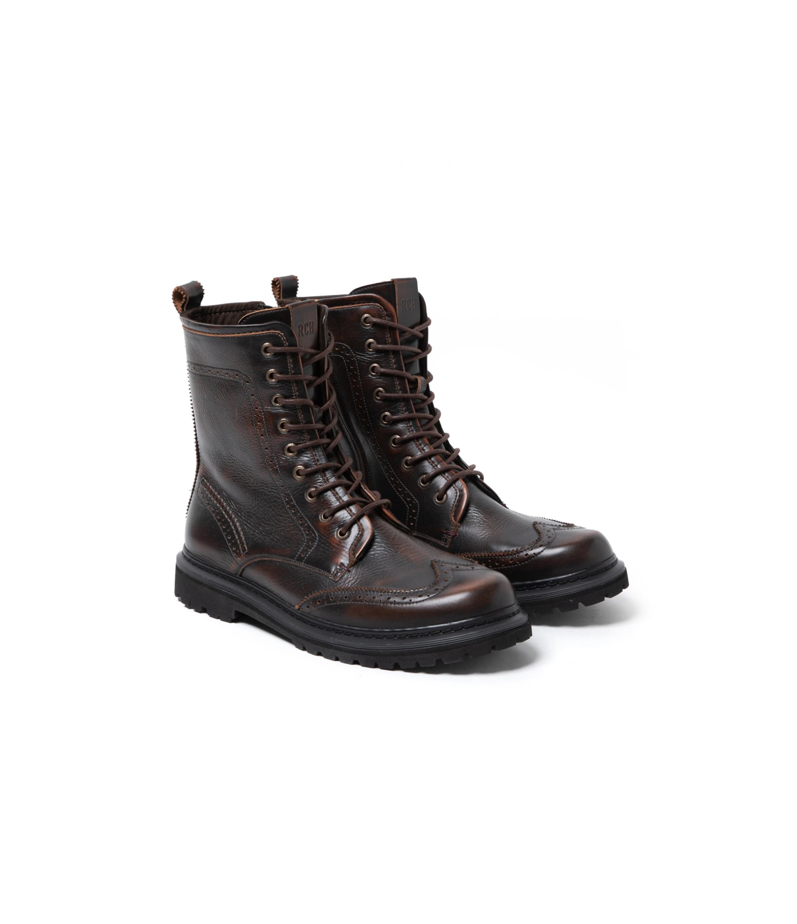 Coturno Brogue Herus Rch Cafe