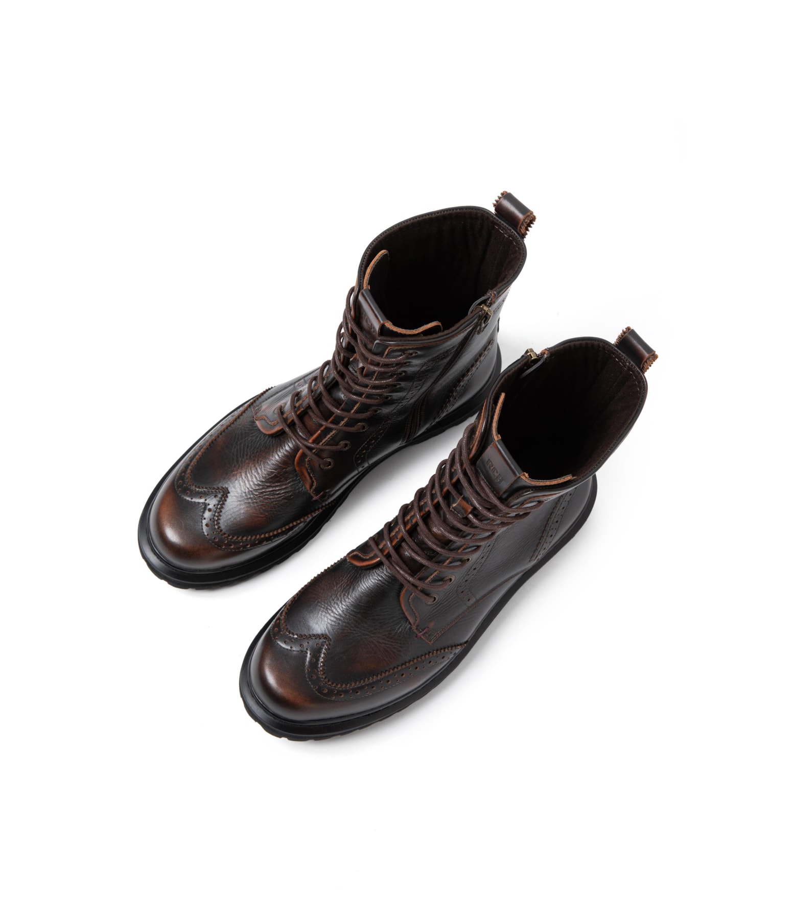 Coturno Brogue Herus Rch Cafe