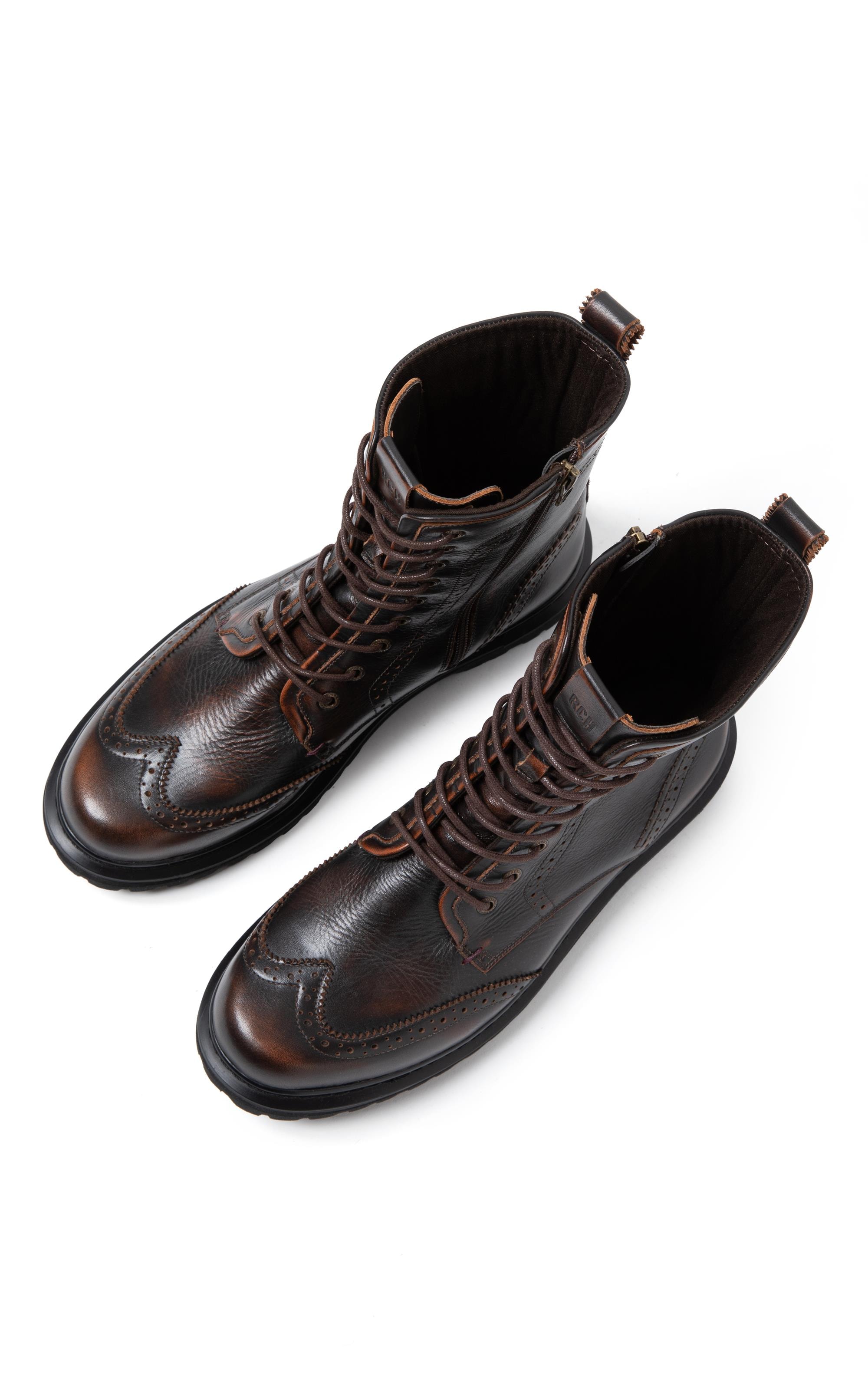 Coturno Brogue Herus Rch Cafe